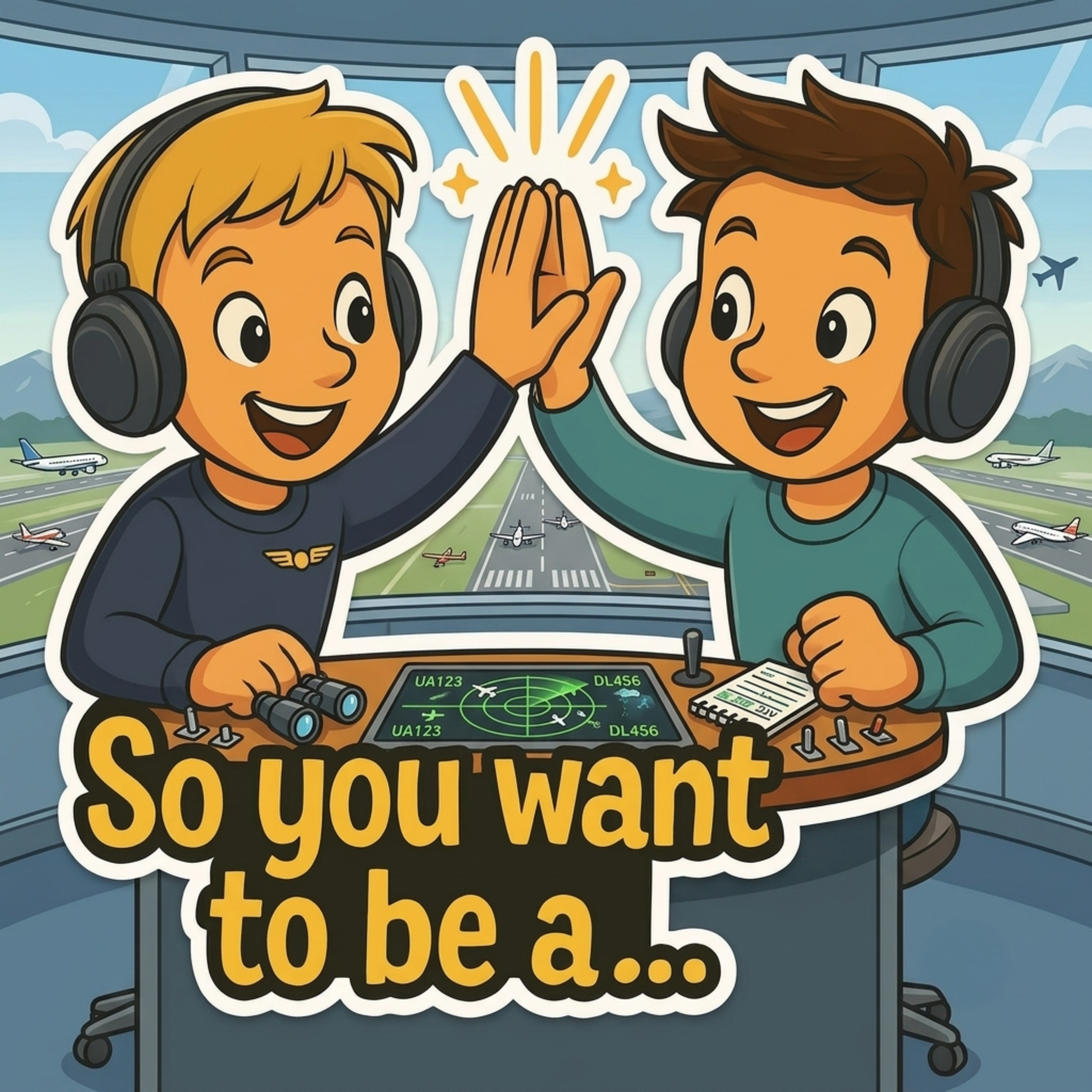 Cover art for So you want to be a… Air Traffic Controller