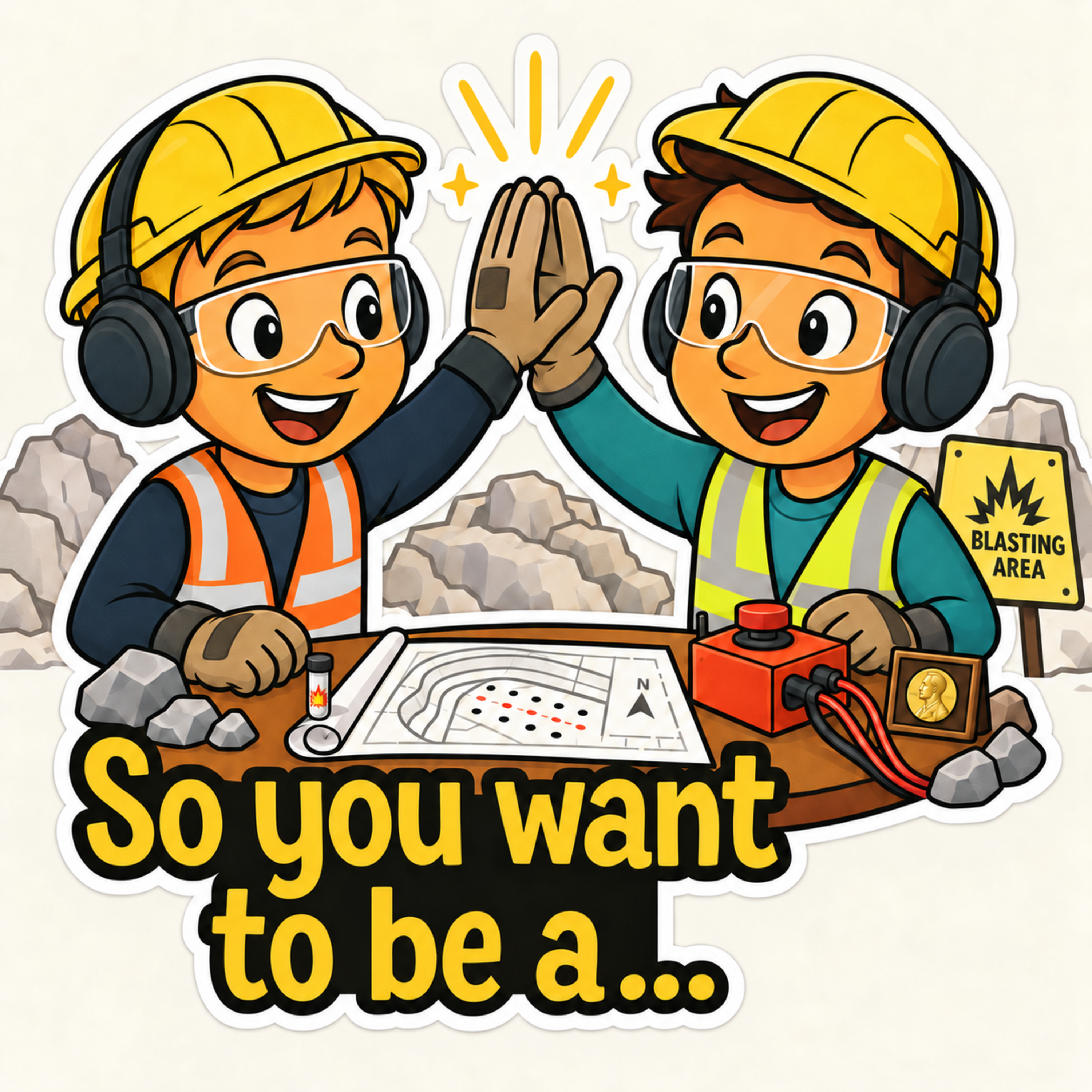 So you what to be an… explosives Engineer