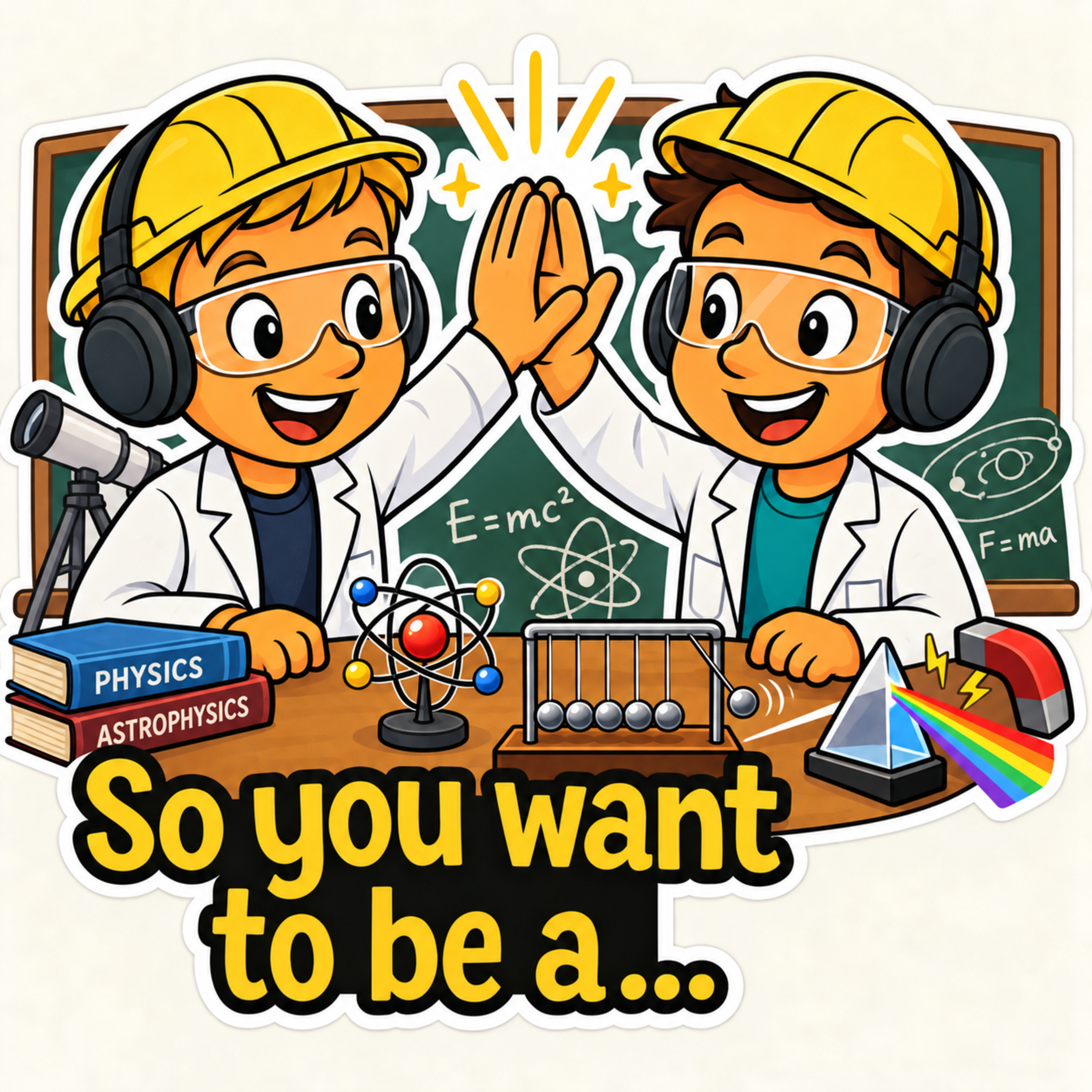 Cover art for So you want to be a... Physics professor 