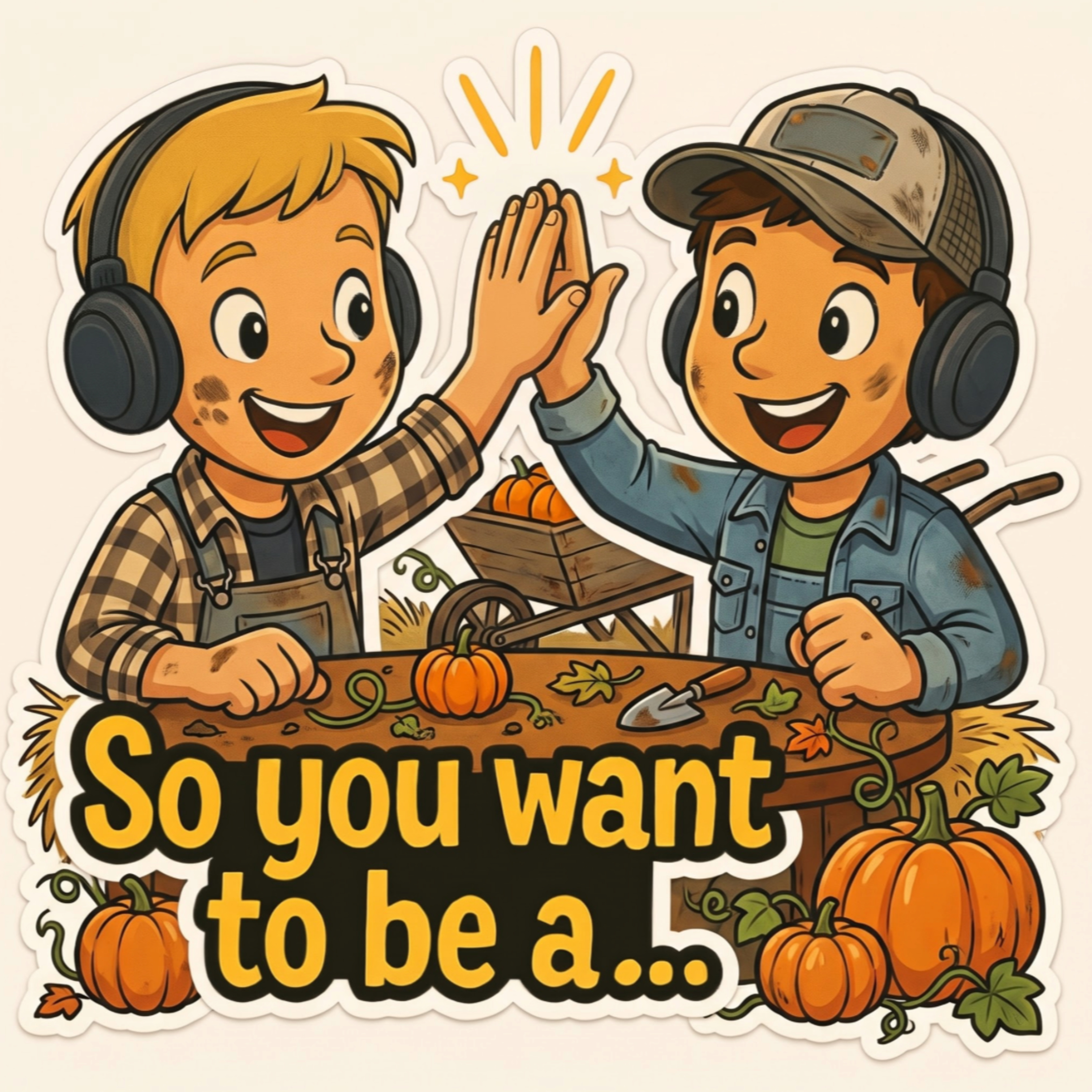 Cover art for So you what to be a... Pumpkin Farmer