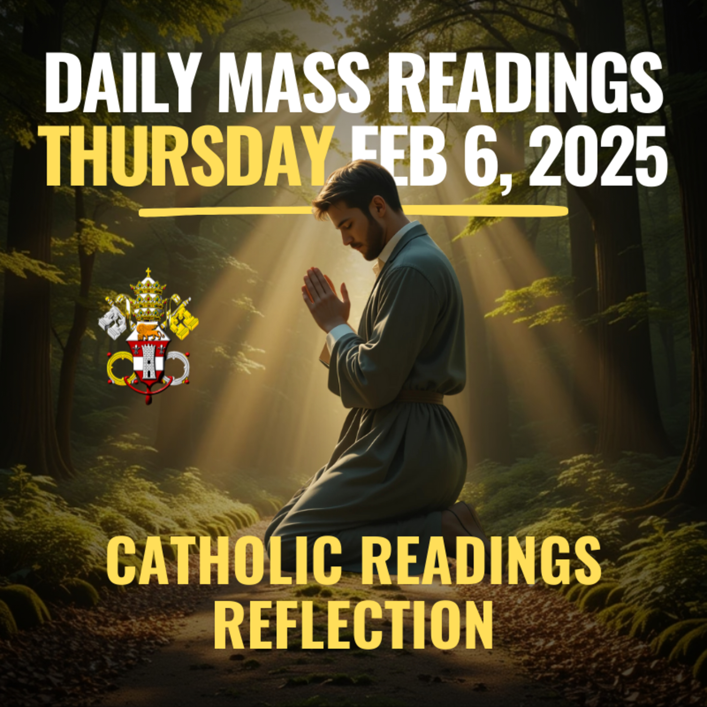 Discover 𝗧𝗛𝗨𝗥𝗦𝗗𝗔𝗬'𝗦 Hidden Message in the Daily Gospel — 𝗥𝗼𝗺𝗮𝗻 𝗖𝗮𝘁𝗵𝗼𝗹𝗶𝗰 𝗠𝗮𝘀𝘀 𝗥𝗲𝗮𝗱𝗶𝗻𝗴𝘀 episode artwork