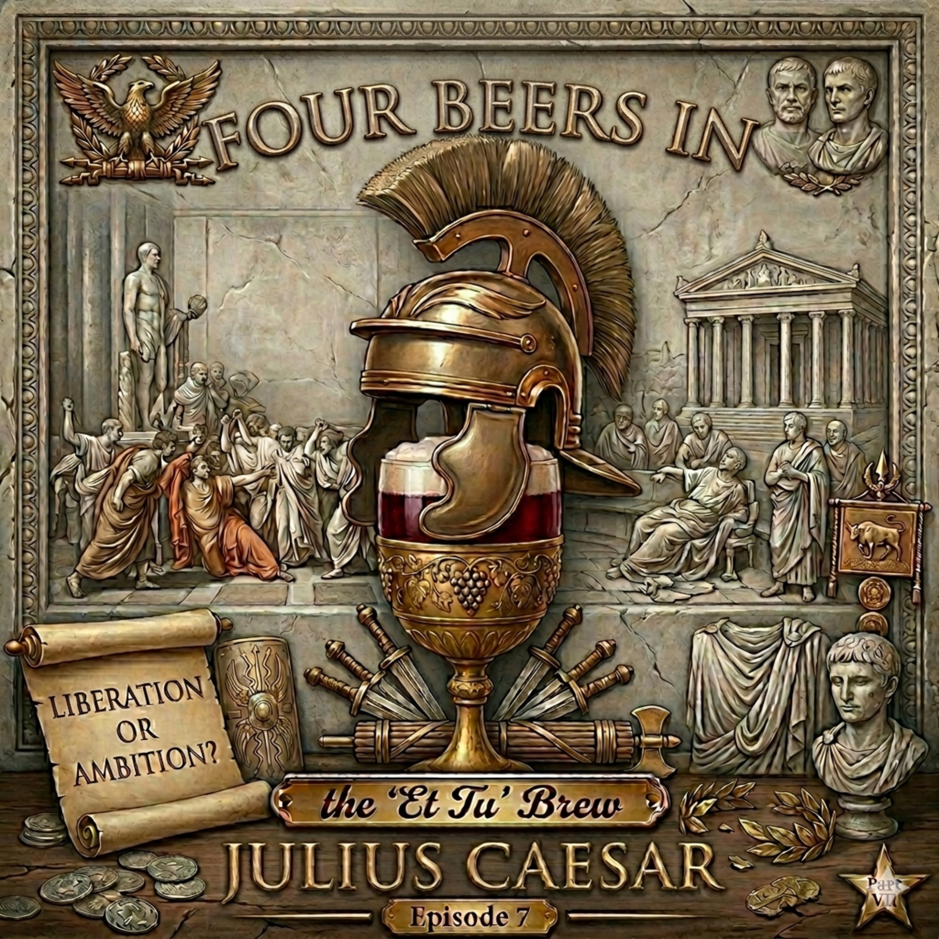 Episode 7 - Julius Caesar  episode artwork