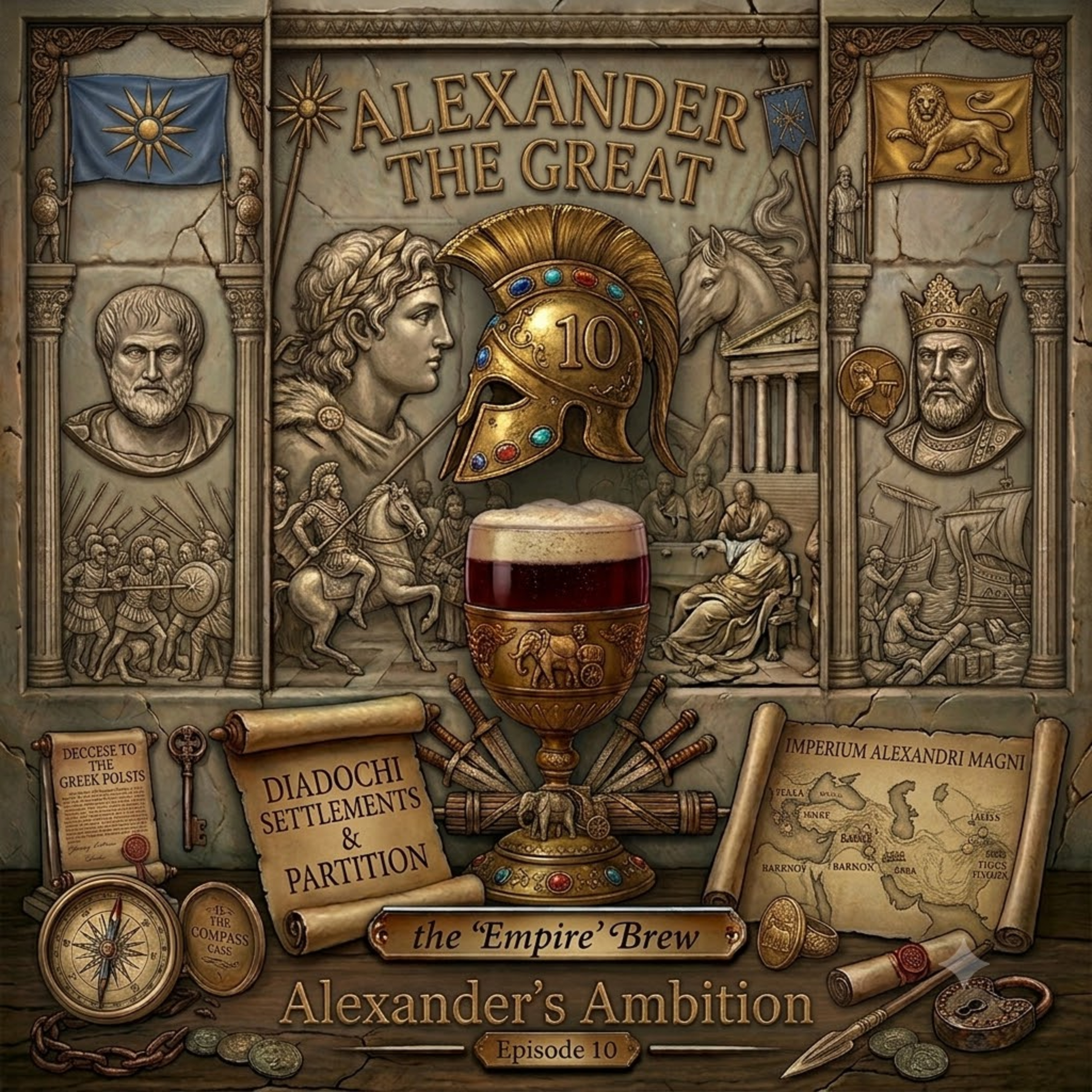 Episode 10 - Alexander the Great episode artwork