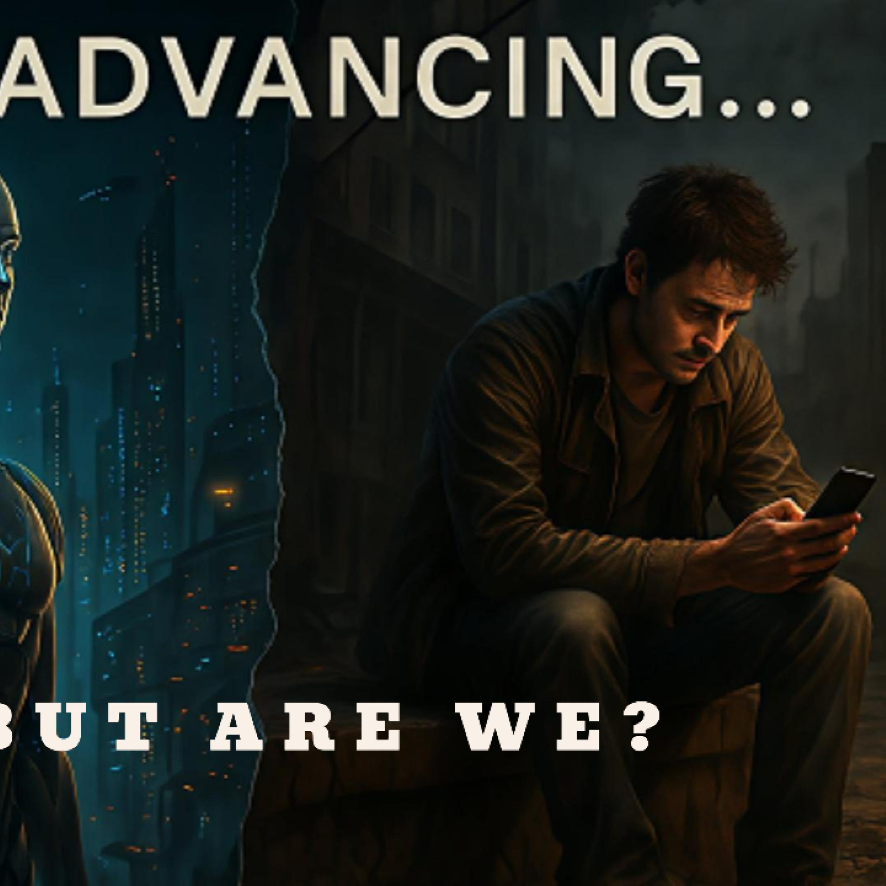 Do You Feel More Advanced? The Human Cost of the AI Revolution Deep Dive episode artwork