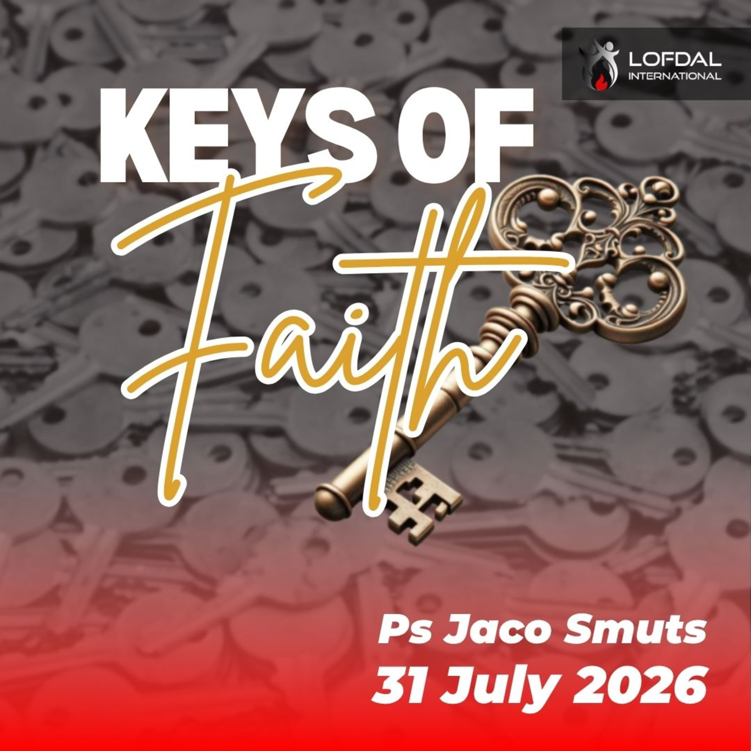 Keys of Faith | 31 July 2026 episode artwork
