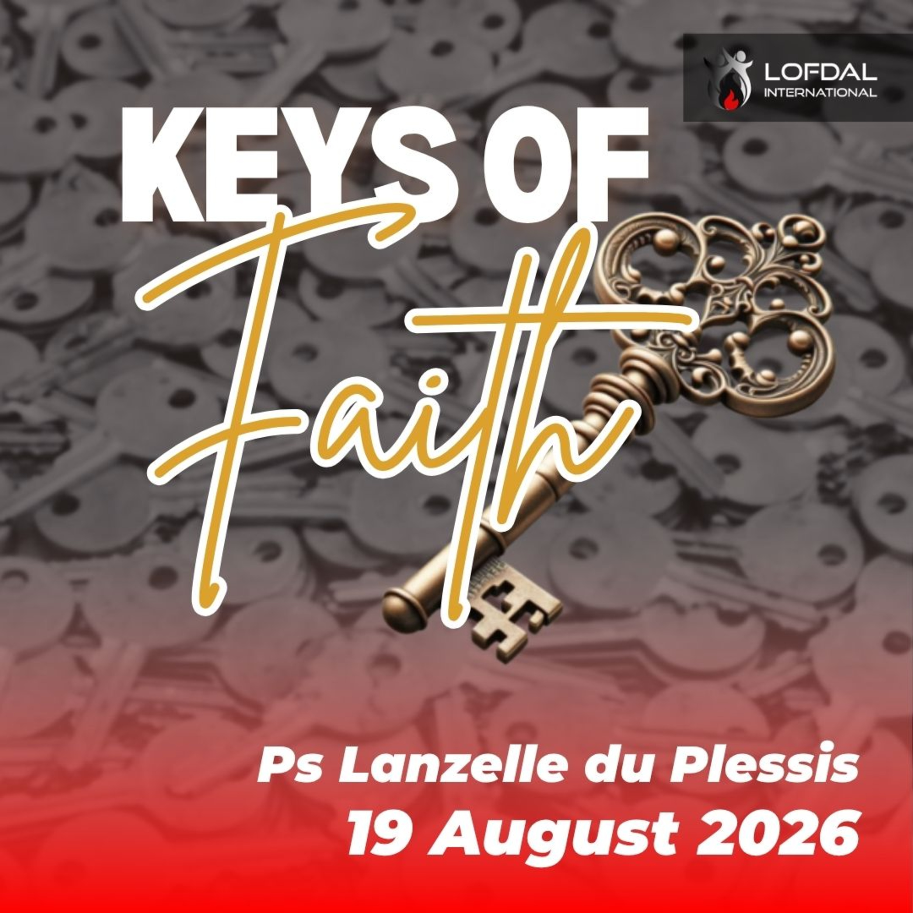 Keys of Faith | 19 August 2026 episode artwork
