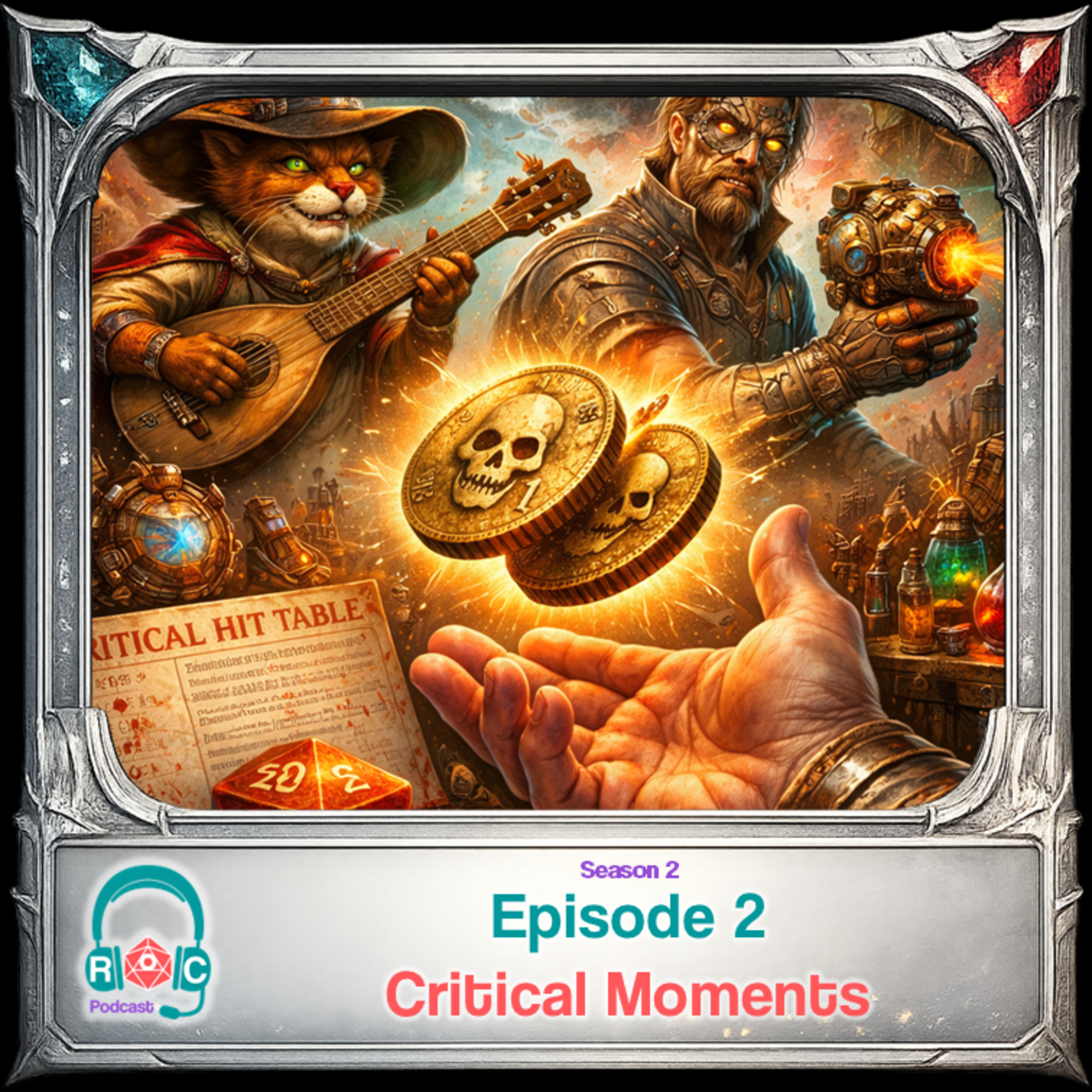 Rule of Cool Season 2 EP2 - Critical Moments episode artwork