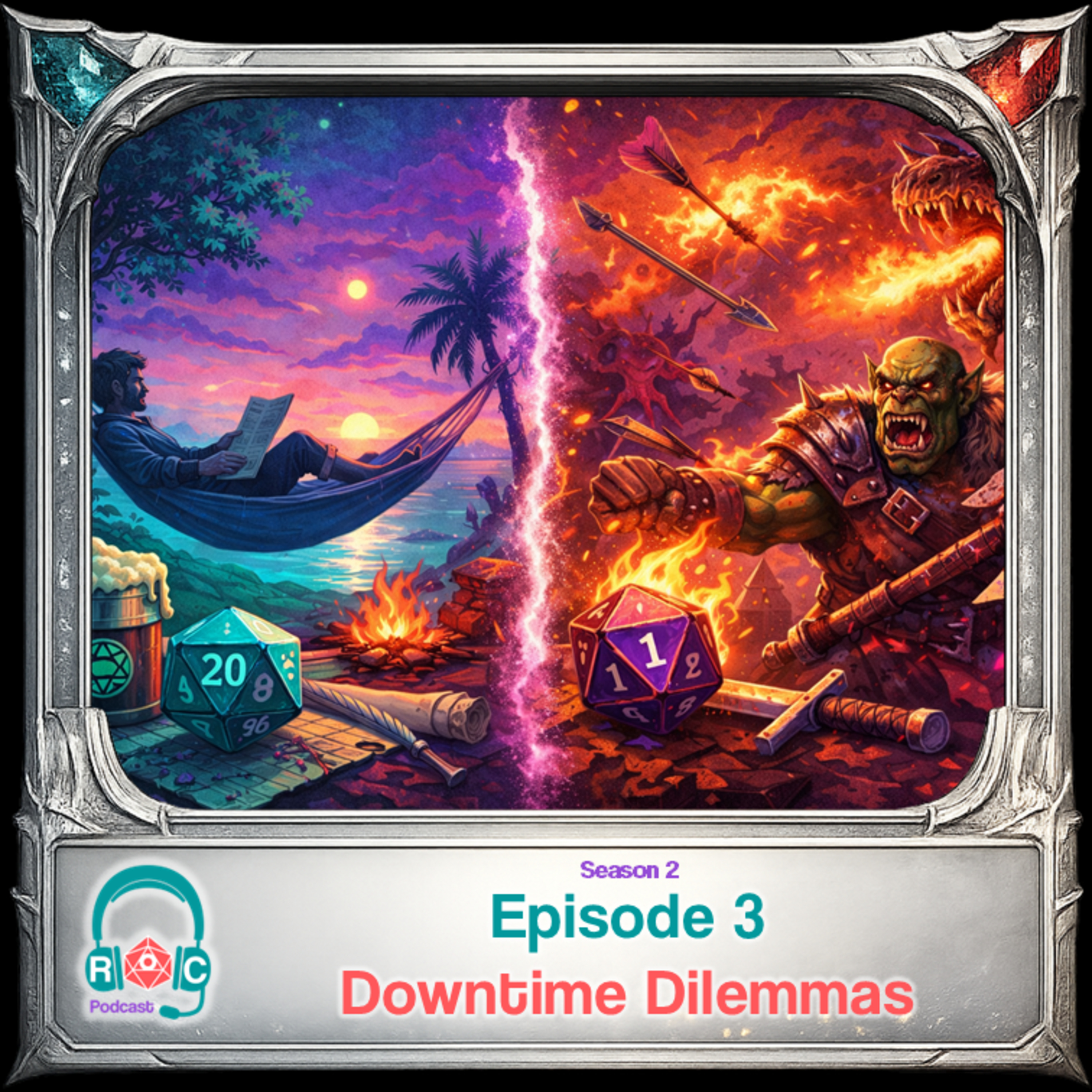 Rule of Cool Season 2 EP3 - Dungeon Downtime episode artwork