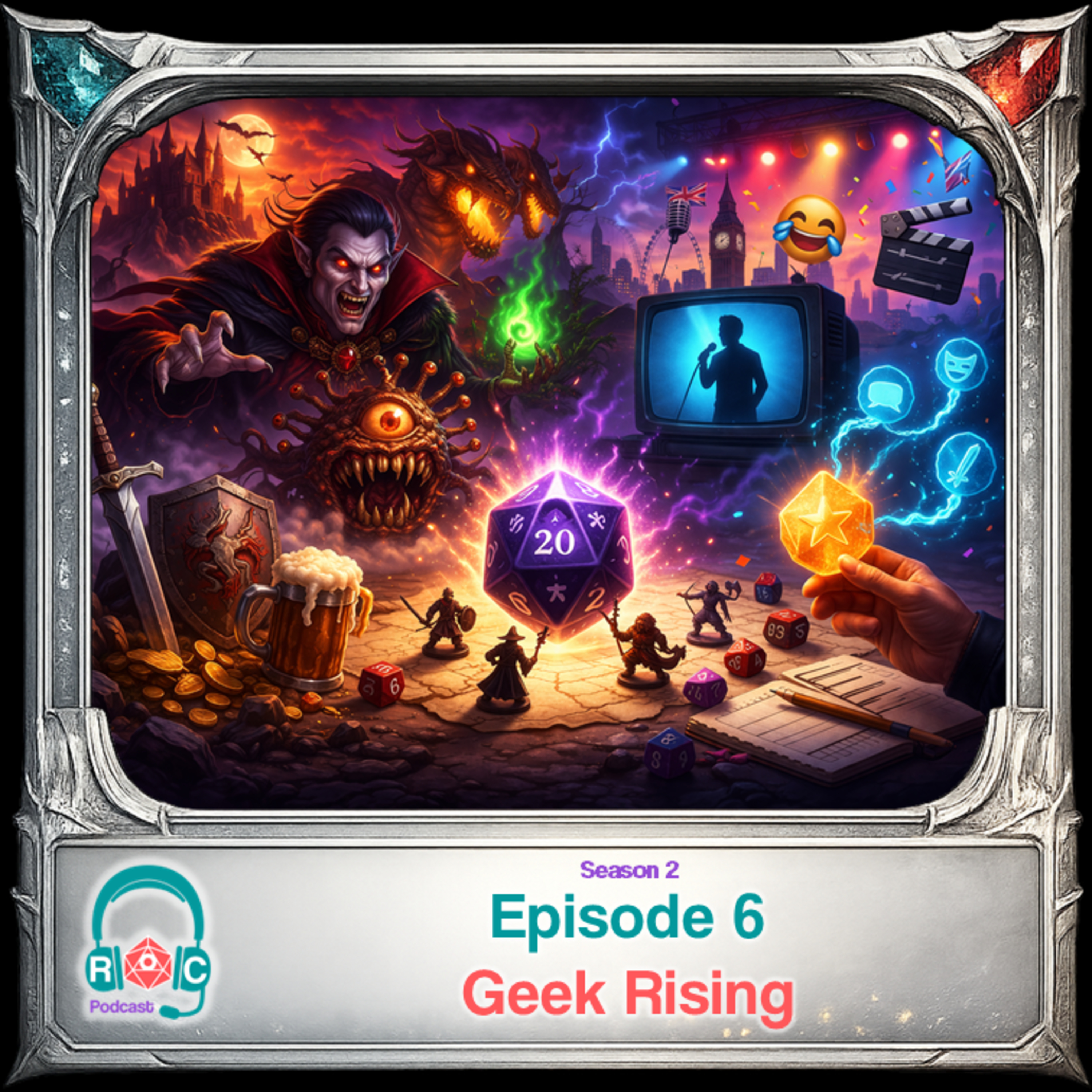 Rule of Cool Season 2 EP6 - Geek Rising episode artwork