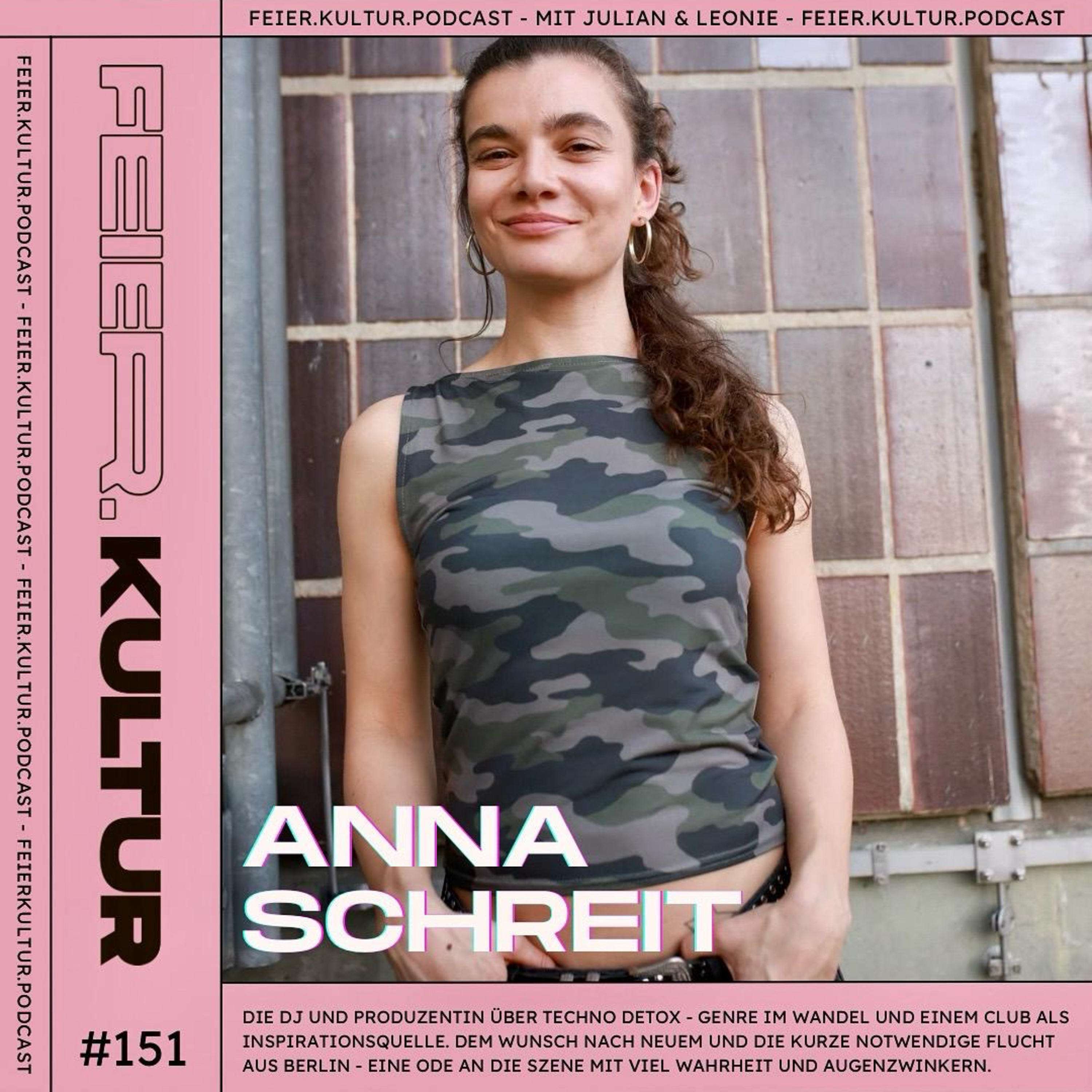 #151: ANNA SCHREIT - Übers Auflegen im Sisyphos, muikalische Erziehung und ihre neue EP episode artwork