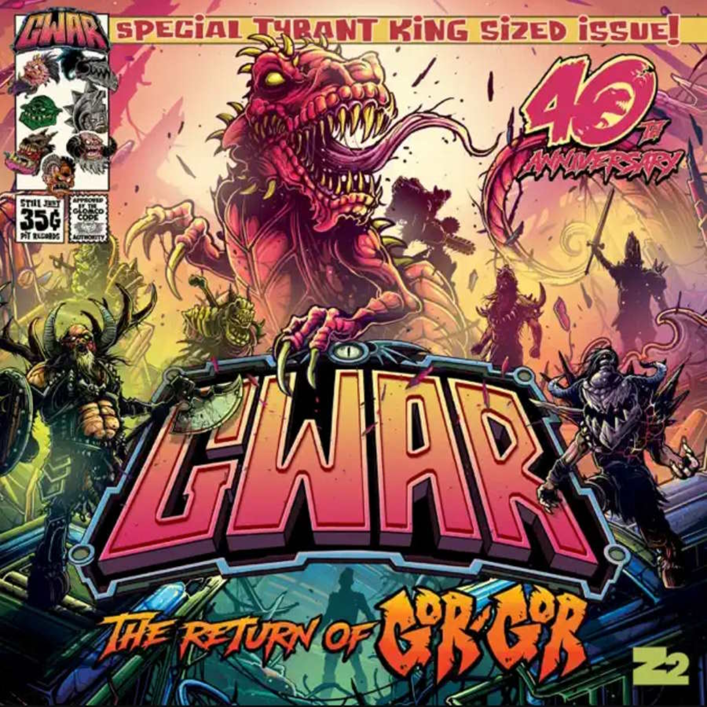 Heavynauta #64 Gwar - The Return Of Gor Gor (Shock Rock Americano) episode artwork