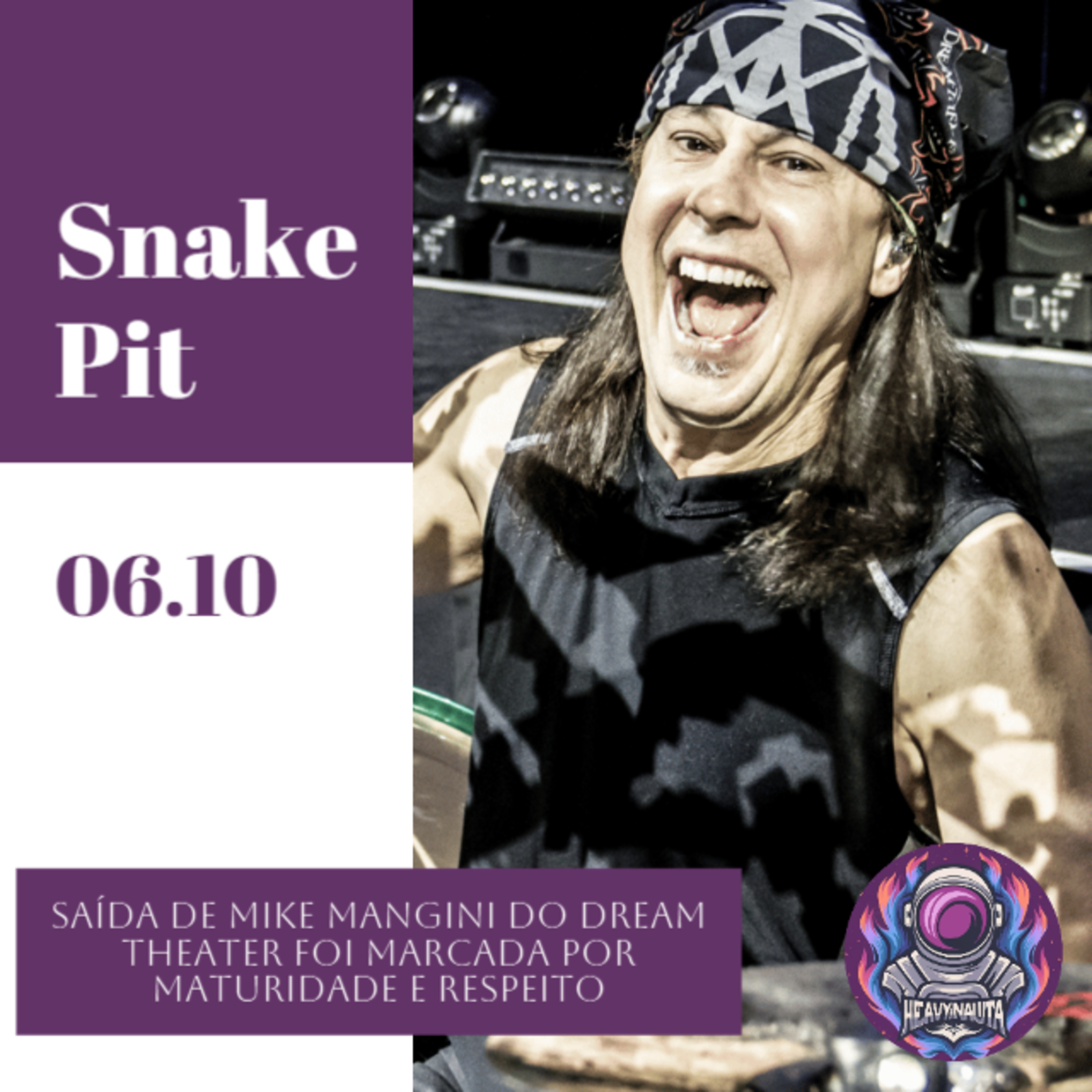 📰 Saída de Mike Mangini do Dream Theater foi marcada por maturidade e respeito episode artwork