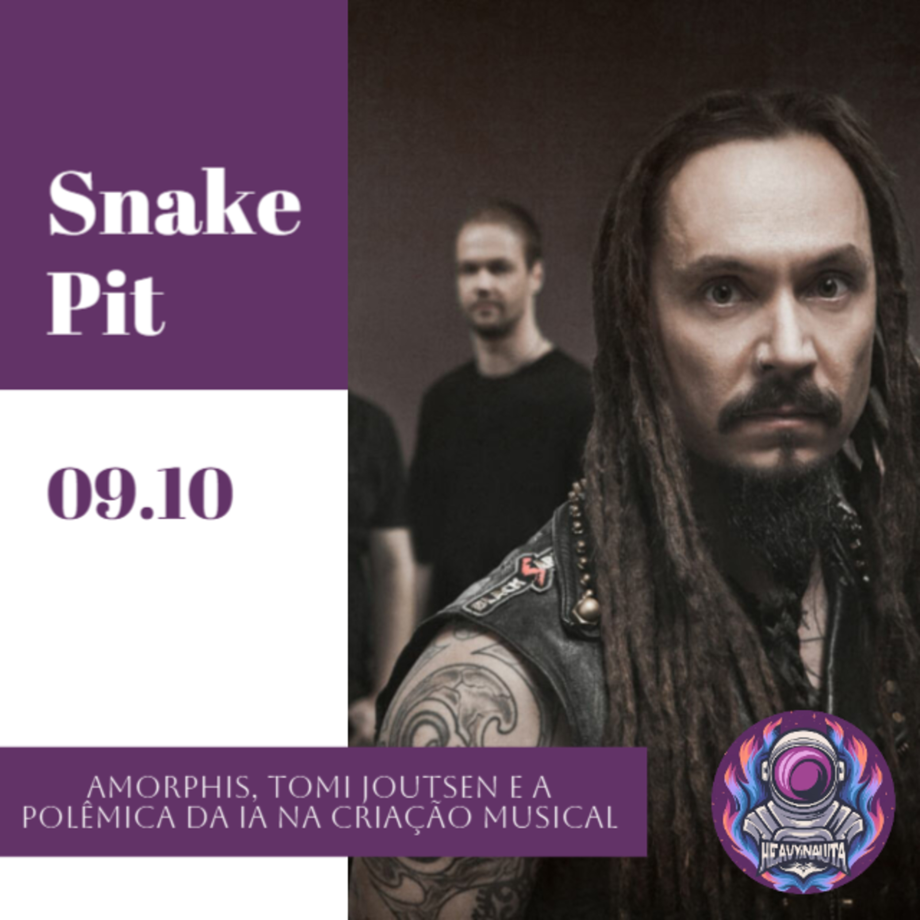 📰 AMORPHIS, Tomi Joutsen e a polêmica da IA na criação musical episode artwork