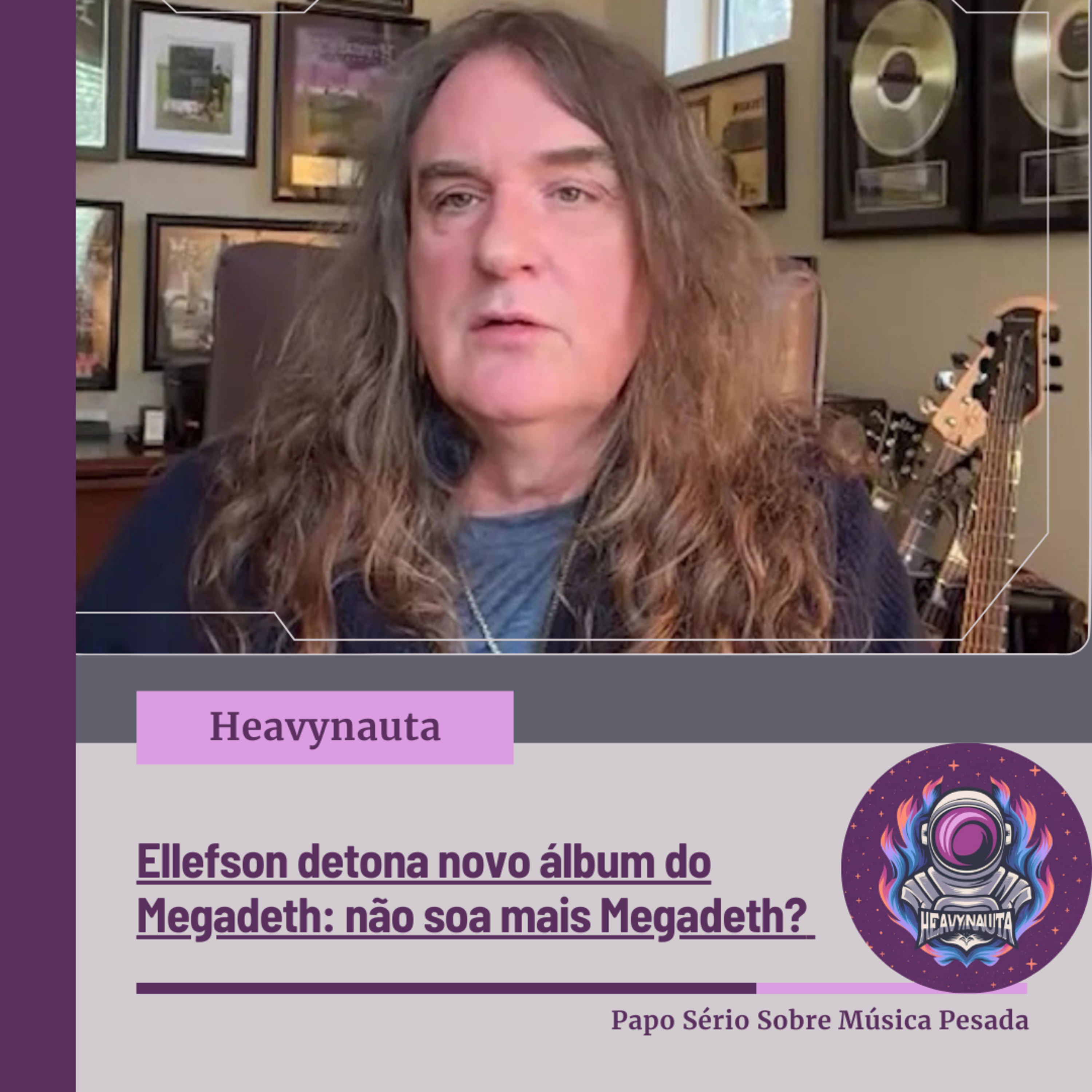 Ellefson detona novo álbum do Megadeth: não soa mais Megadeth? episode artwork