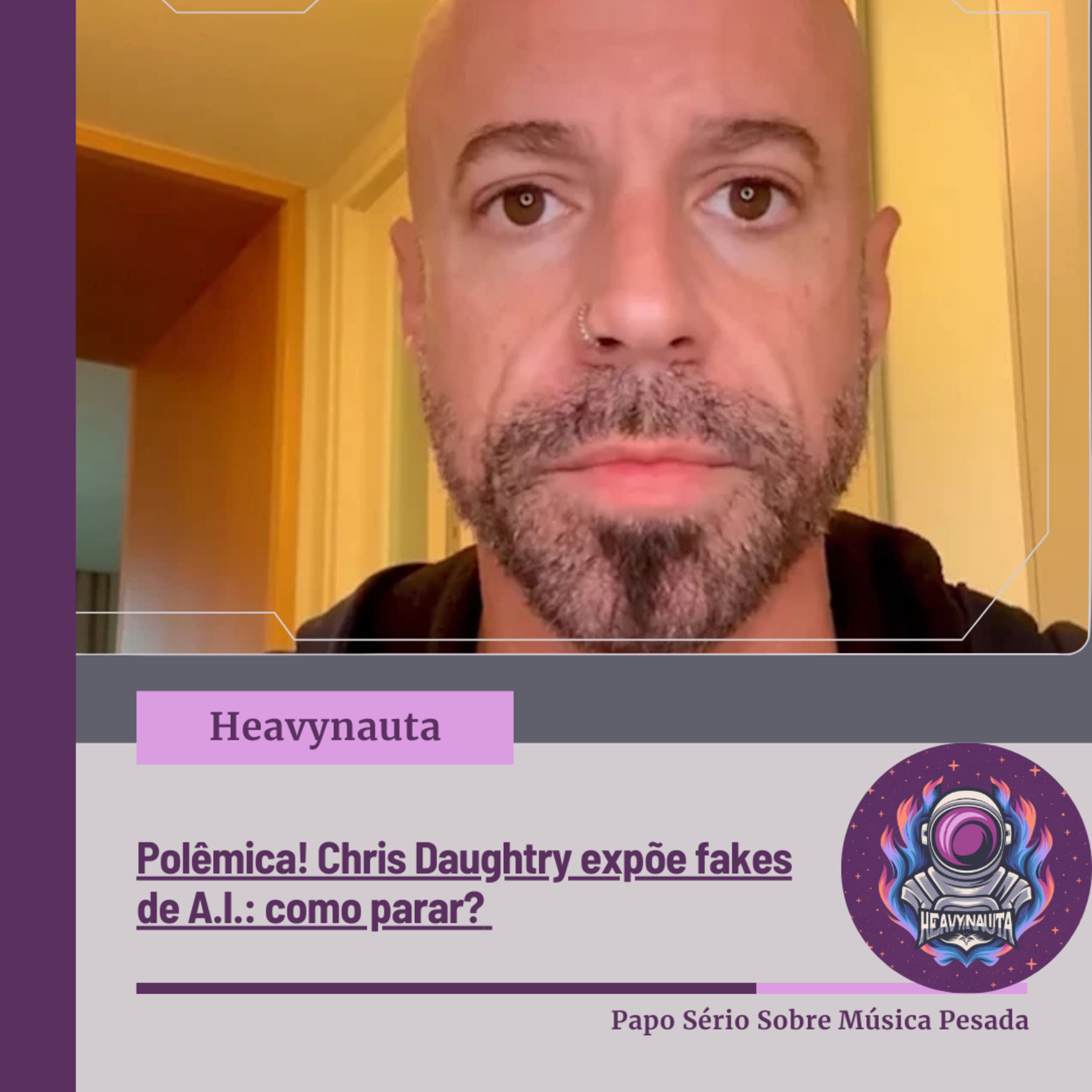 Polêmica! Chris Daughtry expõe fakes de A.I.: como parar? episode artwork
