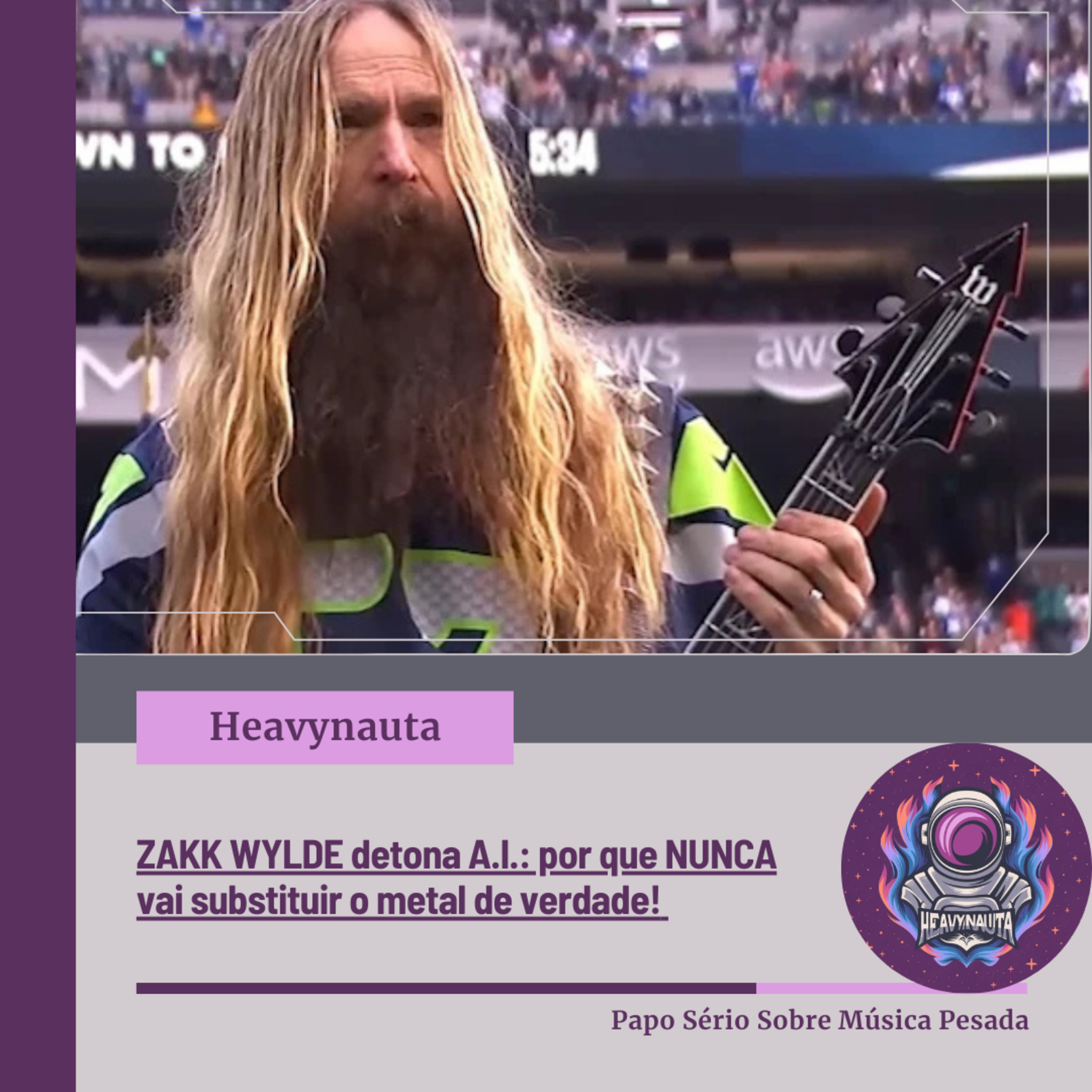 ZAKK WYLDE detona A.I.: por que NUNCA vai substituir o metal de verdade! episode artwork