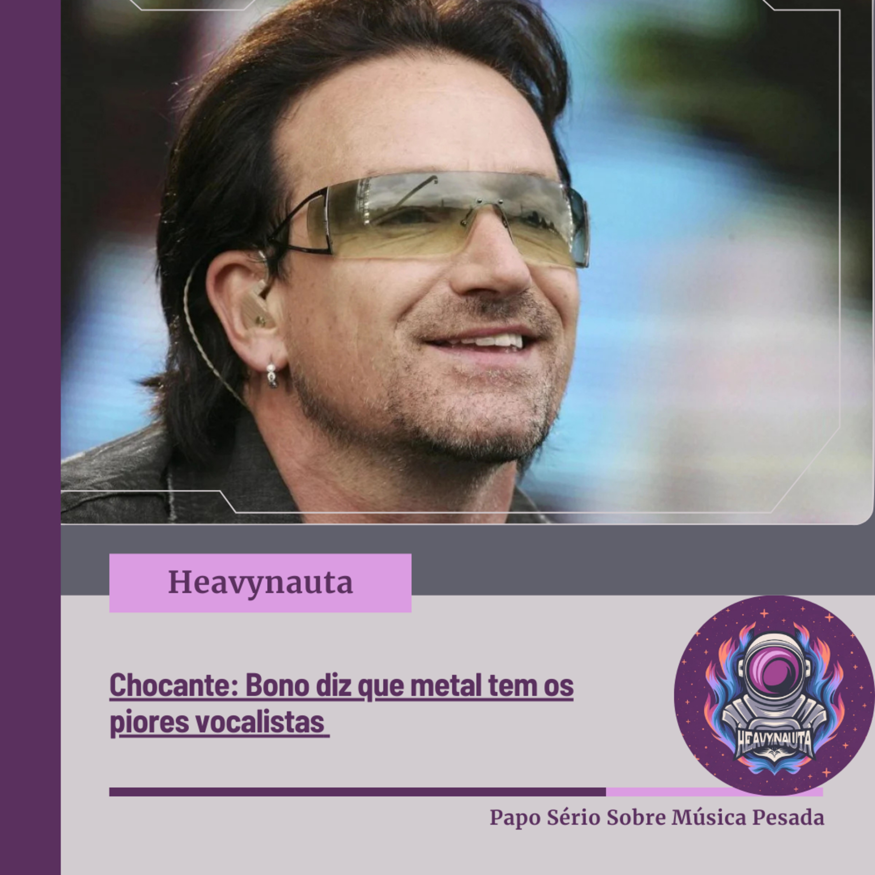 Chocante: Bono diz que metal tem os piores vocalistas episode artwork