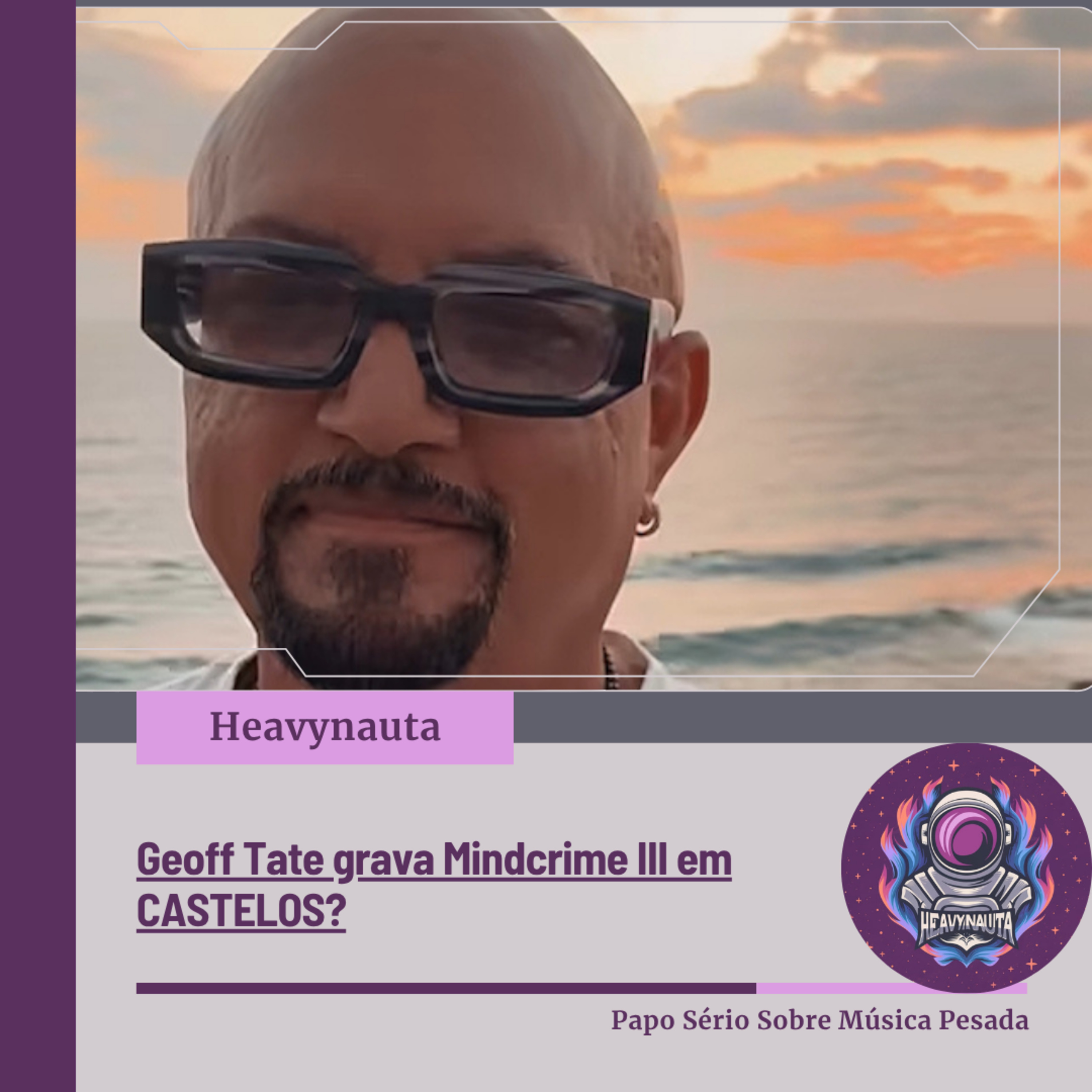 Geoff Tate grava Mindcrime III em CASTELOS?  episode artwork