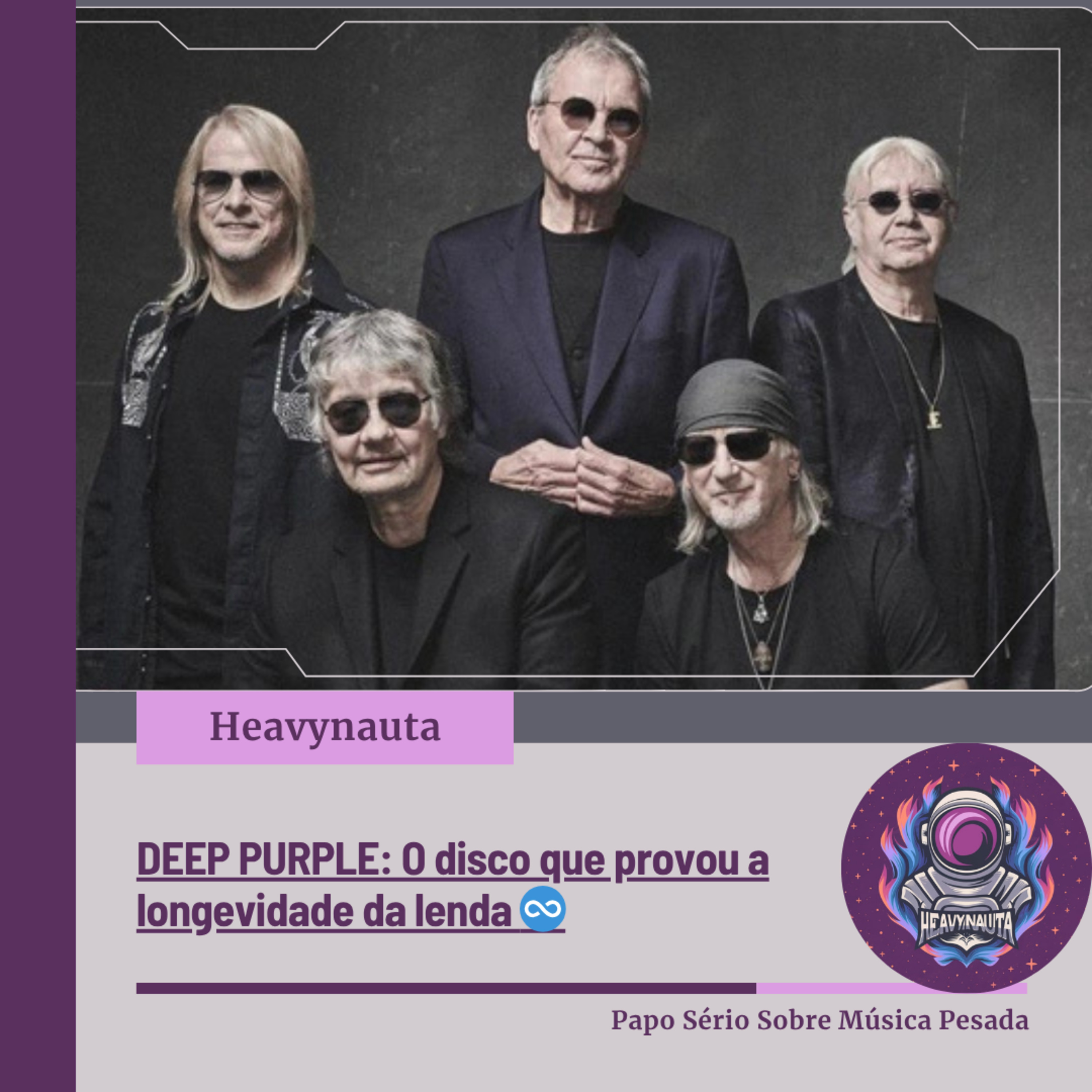 DEEP PURPLE: O disco que provou a longevidade da lenda ♾️ episode artwork