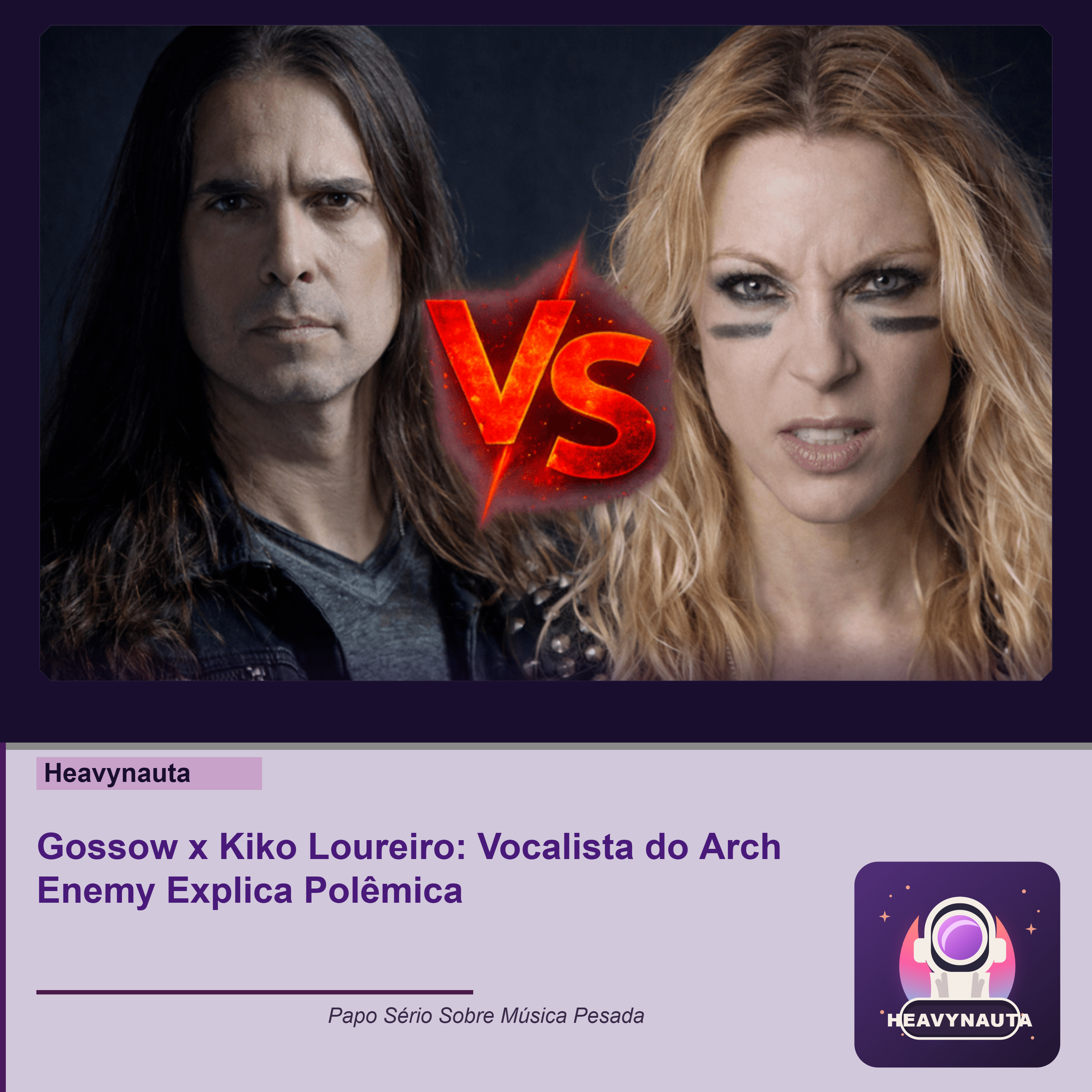 Gossow x Kiko Loureiro: Vocalista do Arch Enemy Explica Polêmica episode artwork