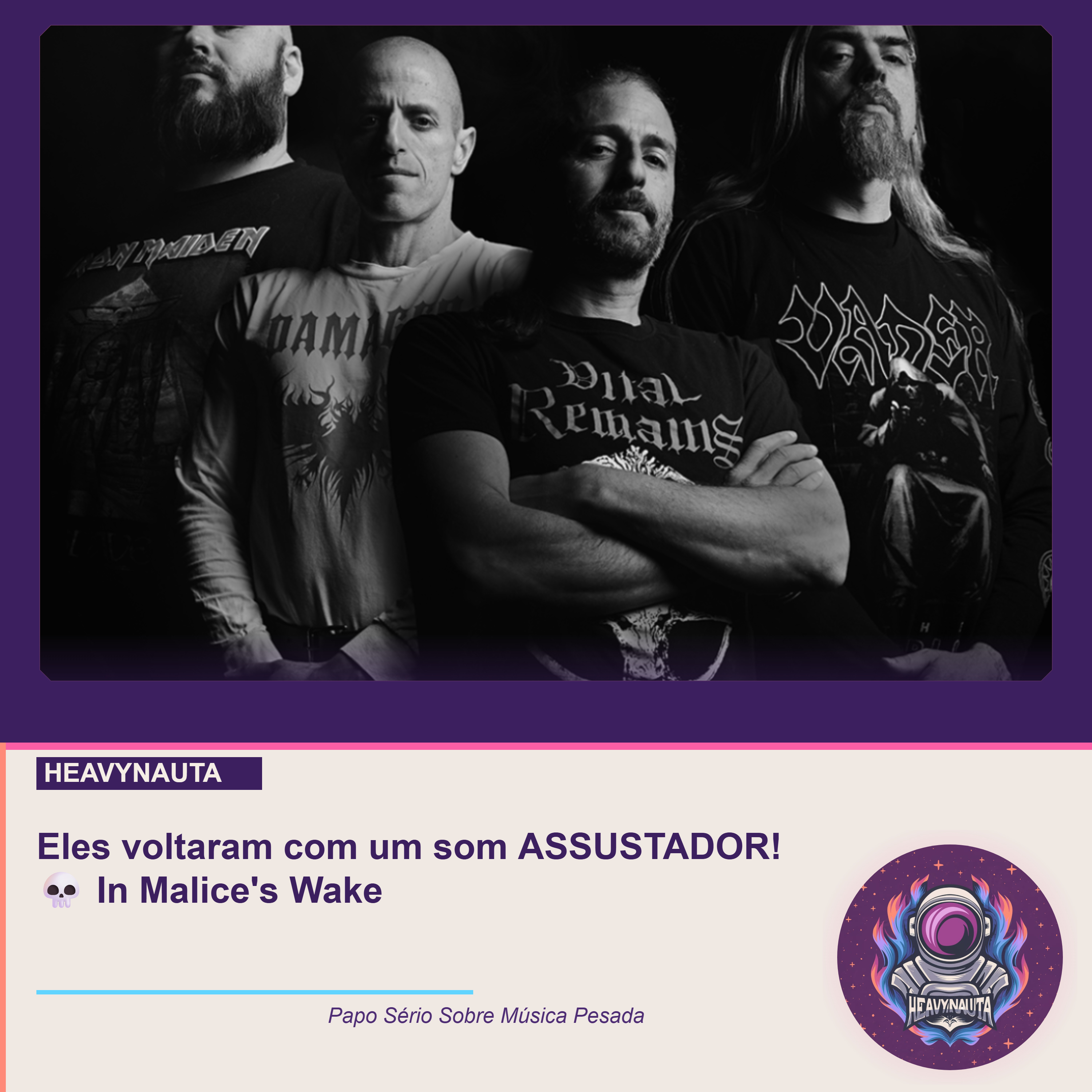 Resenha: In Malice's Wake - The Profound Darkness: Eles voltaram com um som ASSUSTADOR!  episode artwork