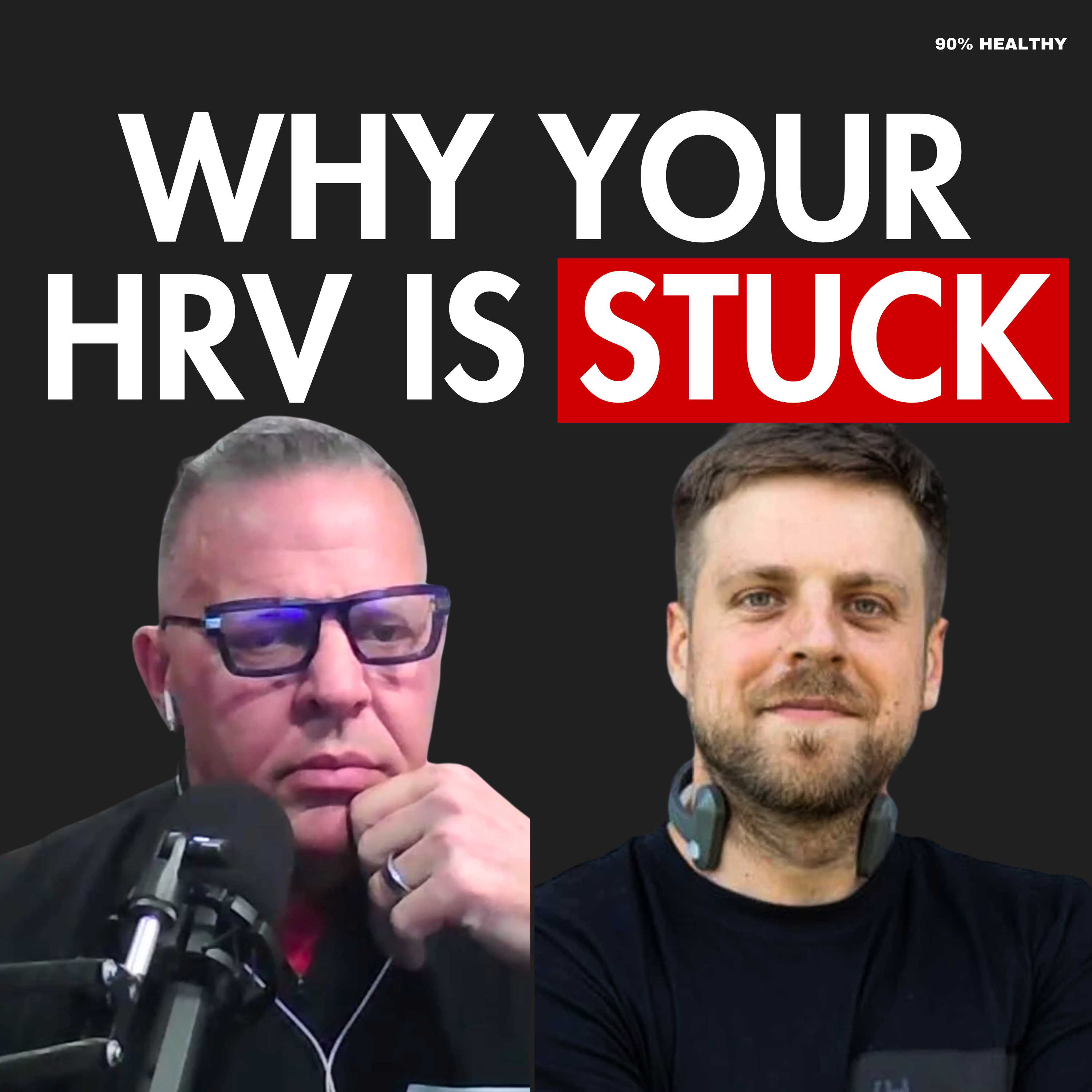 Why Vagus Nerve Stimulation May Be the Missing Link to Your Low HRV | Ep57 with Povilas Sabaliauskas episode artwork