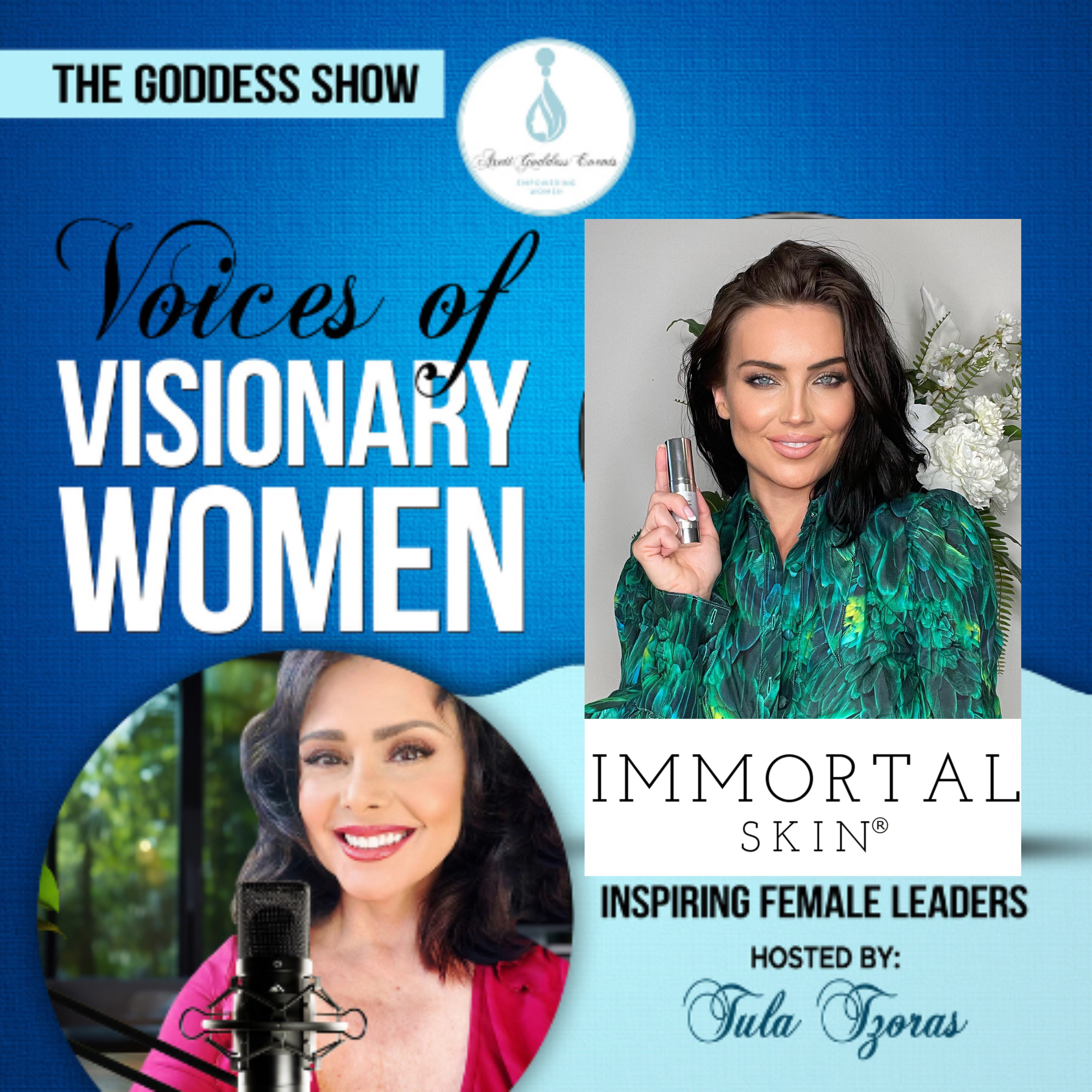 Episode 19: The Goddess Show Podcast, hosted by Tula Tzoras, Featuring Antonia Sprem! episode artwork