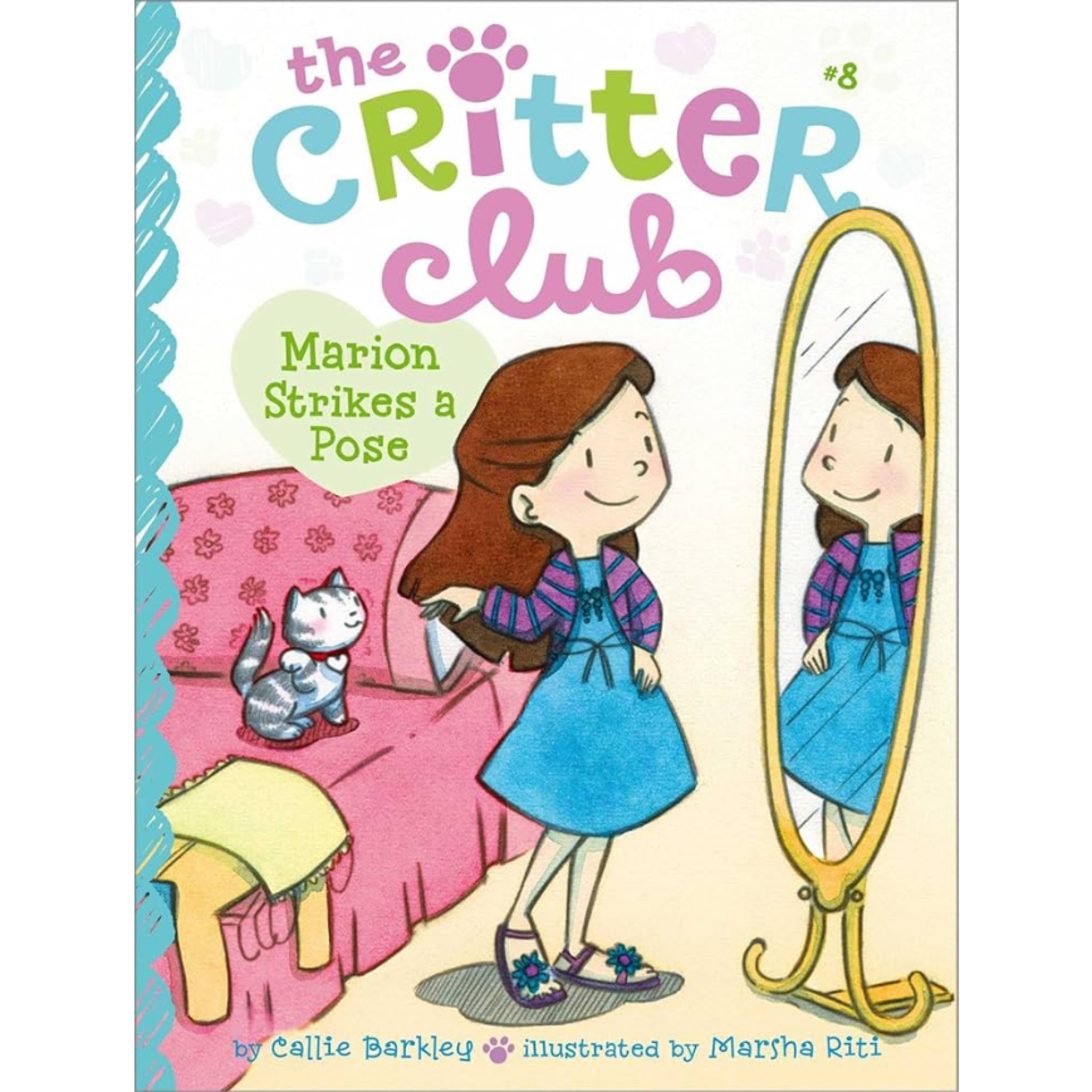 the critter club - marion strikes a pose
