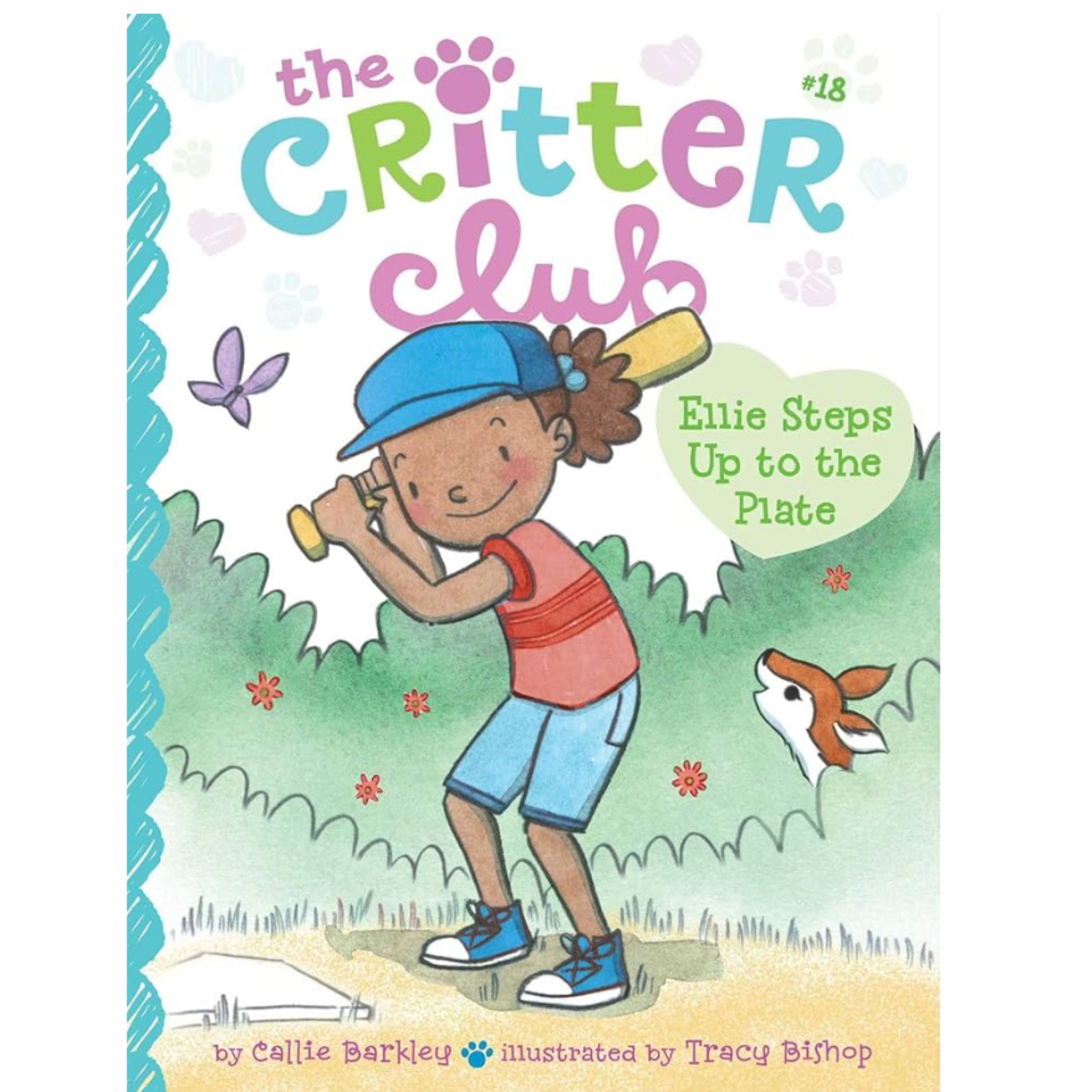 the critter club - ellie steps up to the plate