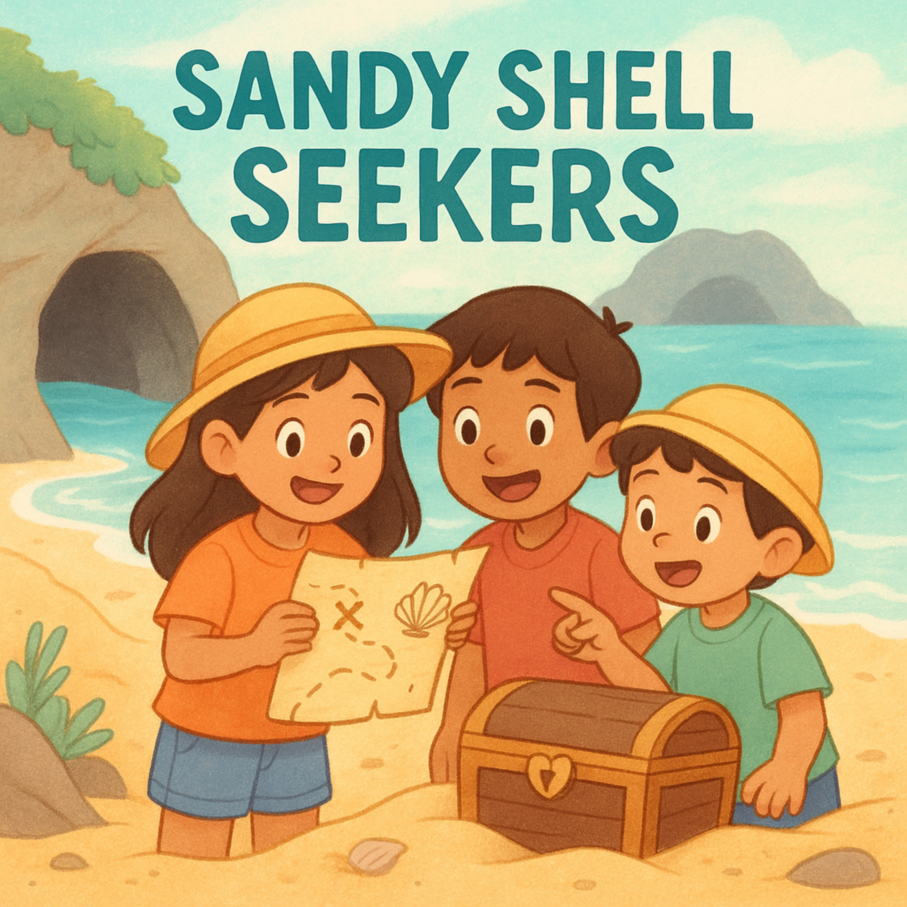 🐚 the sandy shell seekers 🐚