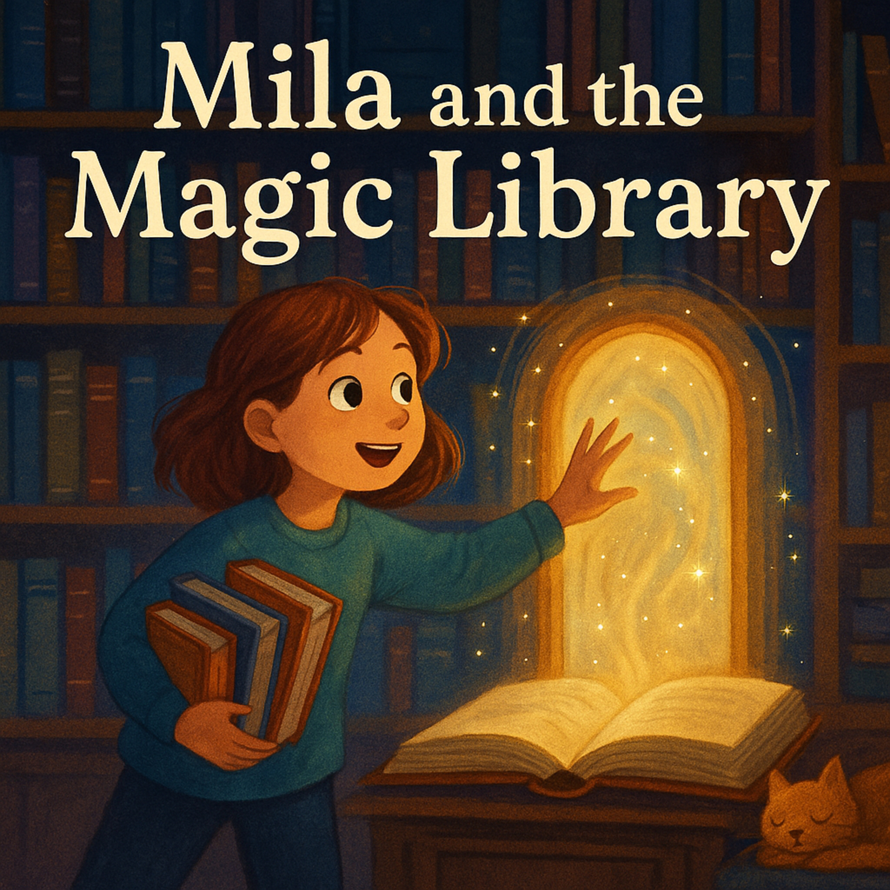 🪄 mila and the magic library🪄