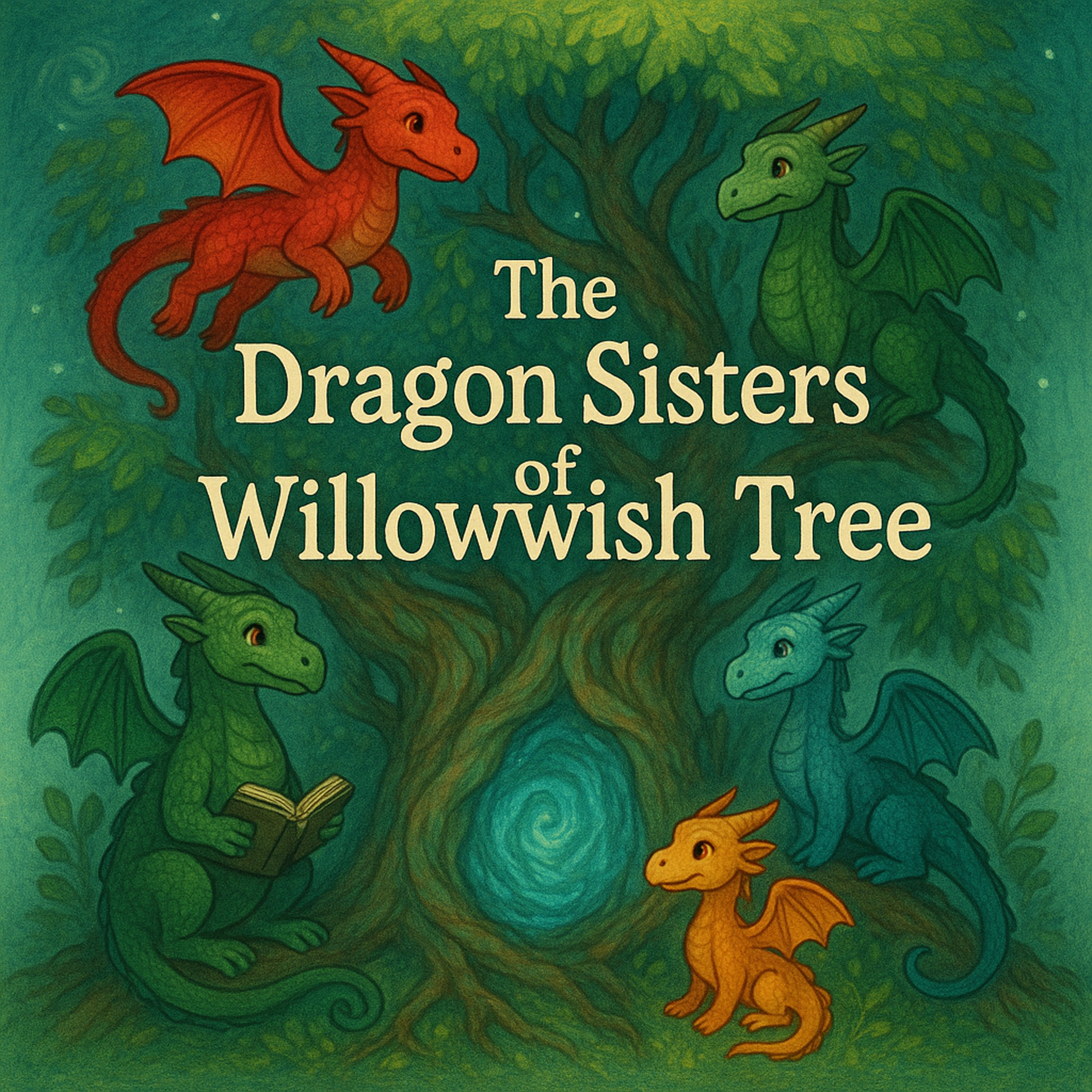 🌳🐉 the dragon sisters of willowwish tree 🐉🌳