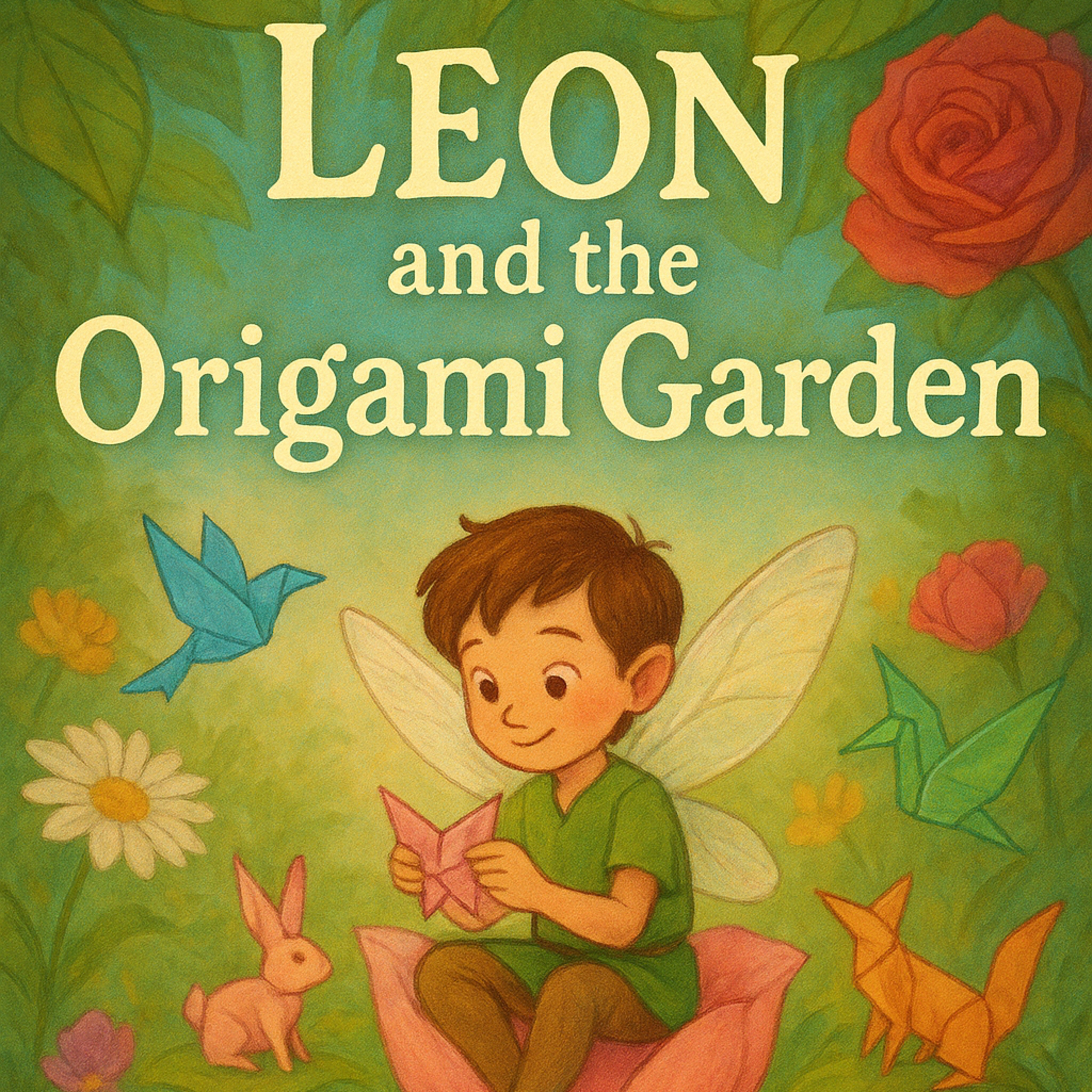 🌸 leon and the origami garden 🌸