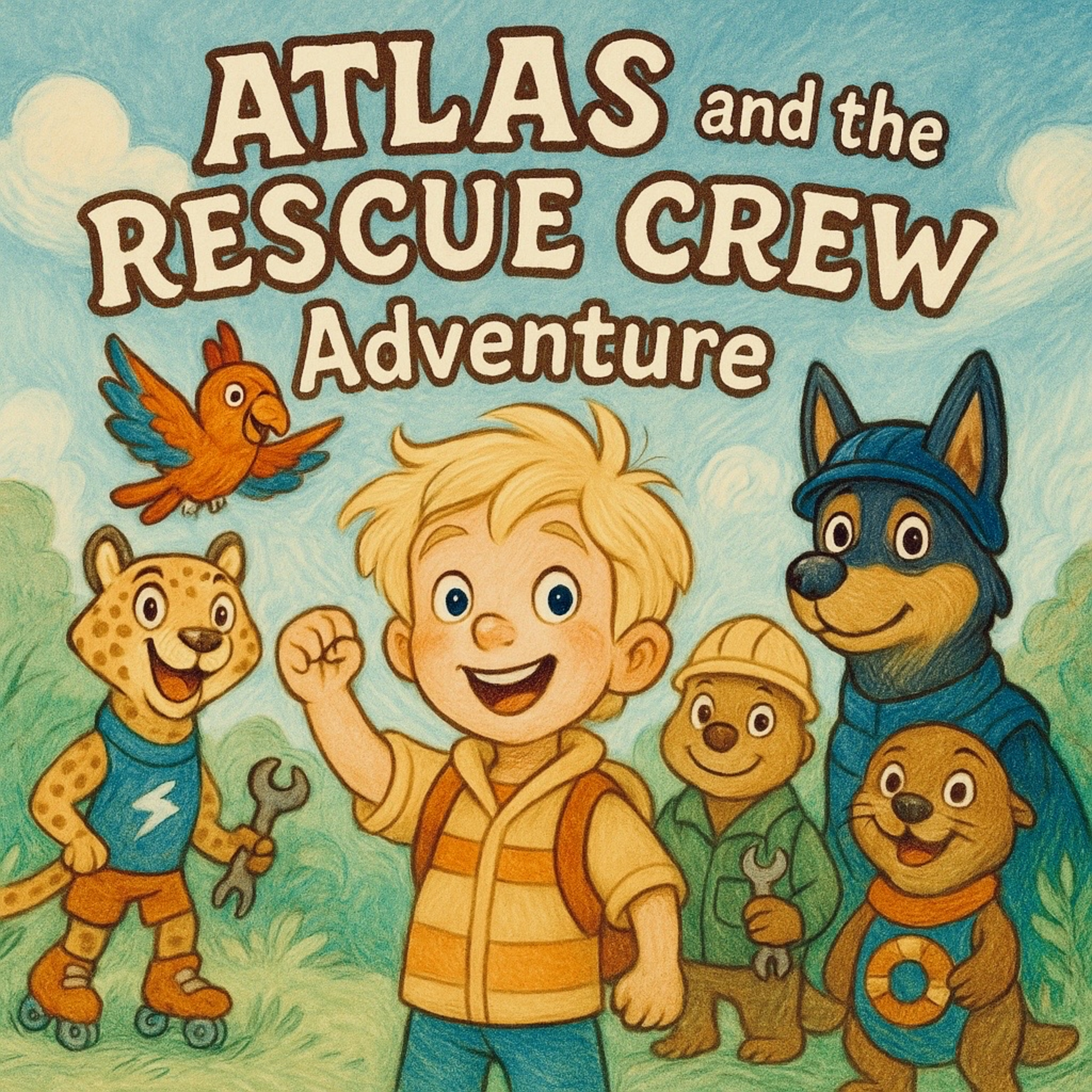🦜🐾 atlas and the rescue crew adventure 🦜🐾