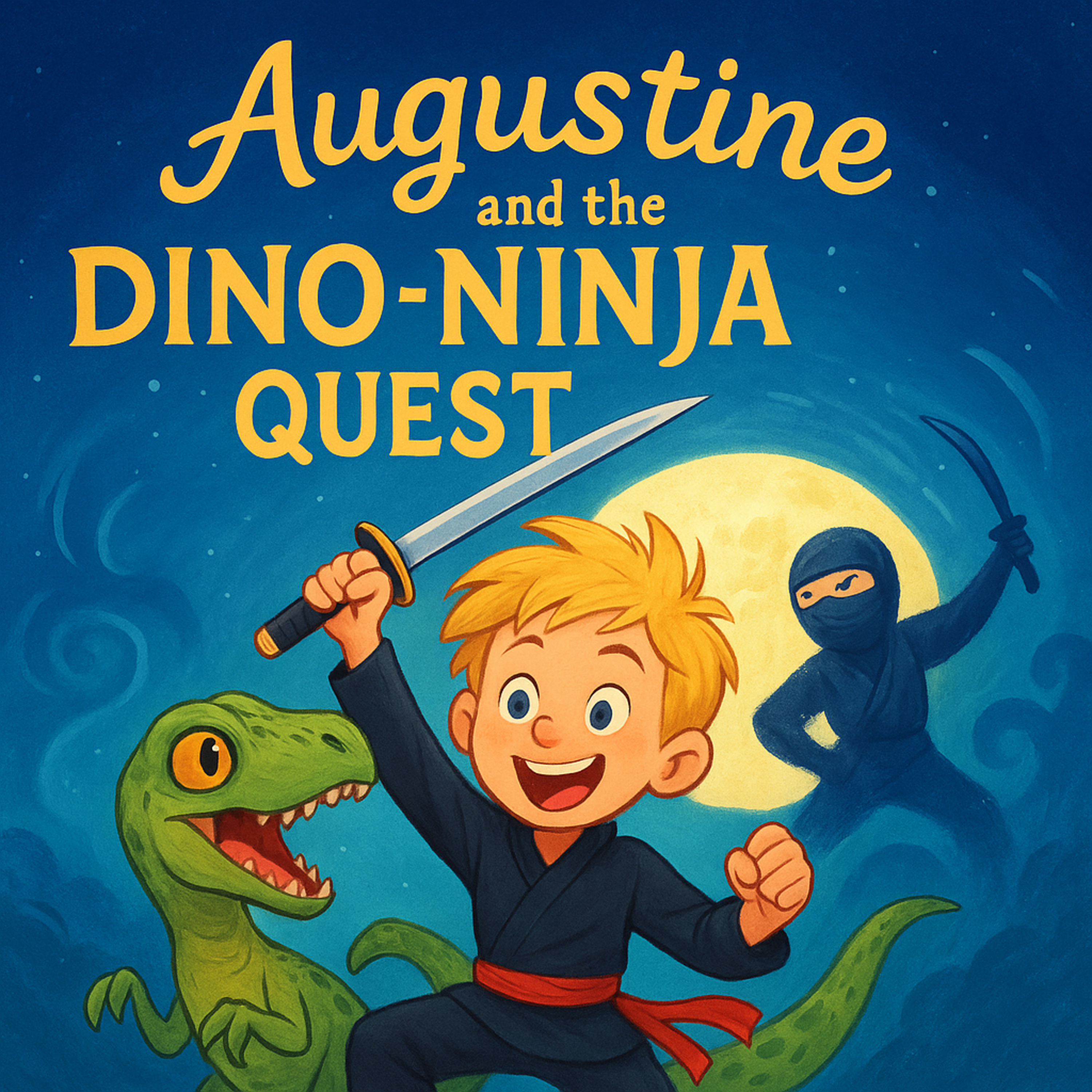 🦖🥷 augustine and the dino-ninja quest 🦖🥷