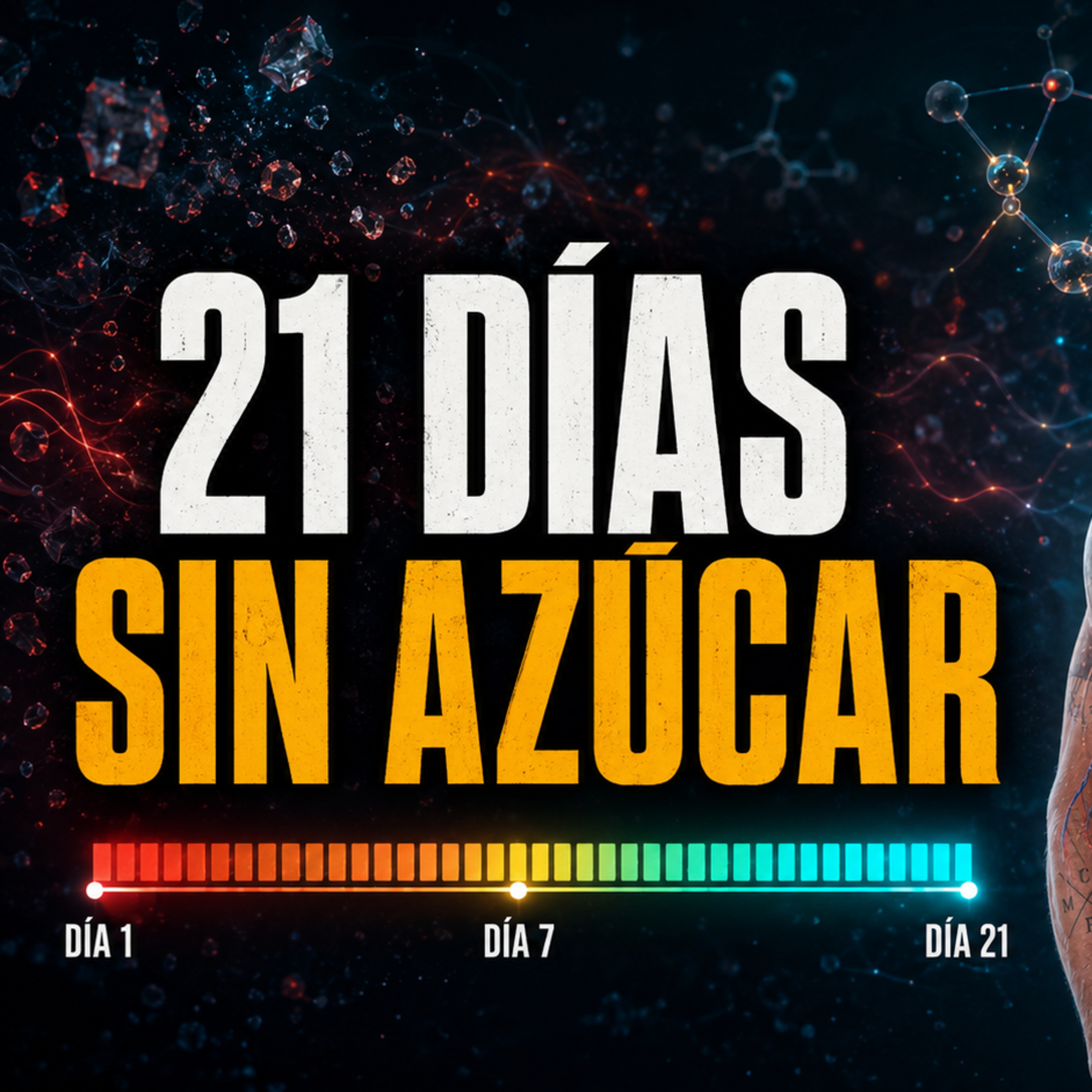 Portada del episodio «21 Días sin Azúcar: Qué Cambia en tu Metabolismo | Insulina, Hígado y Cerebro» del podcast Secretos del Cuerpo
