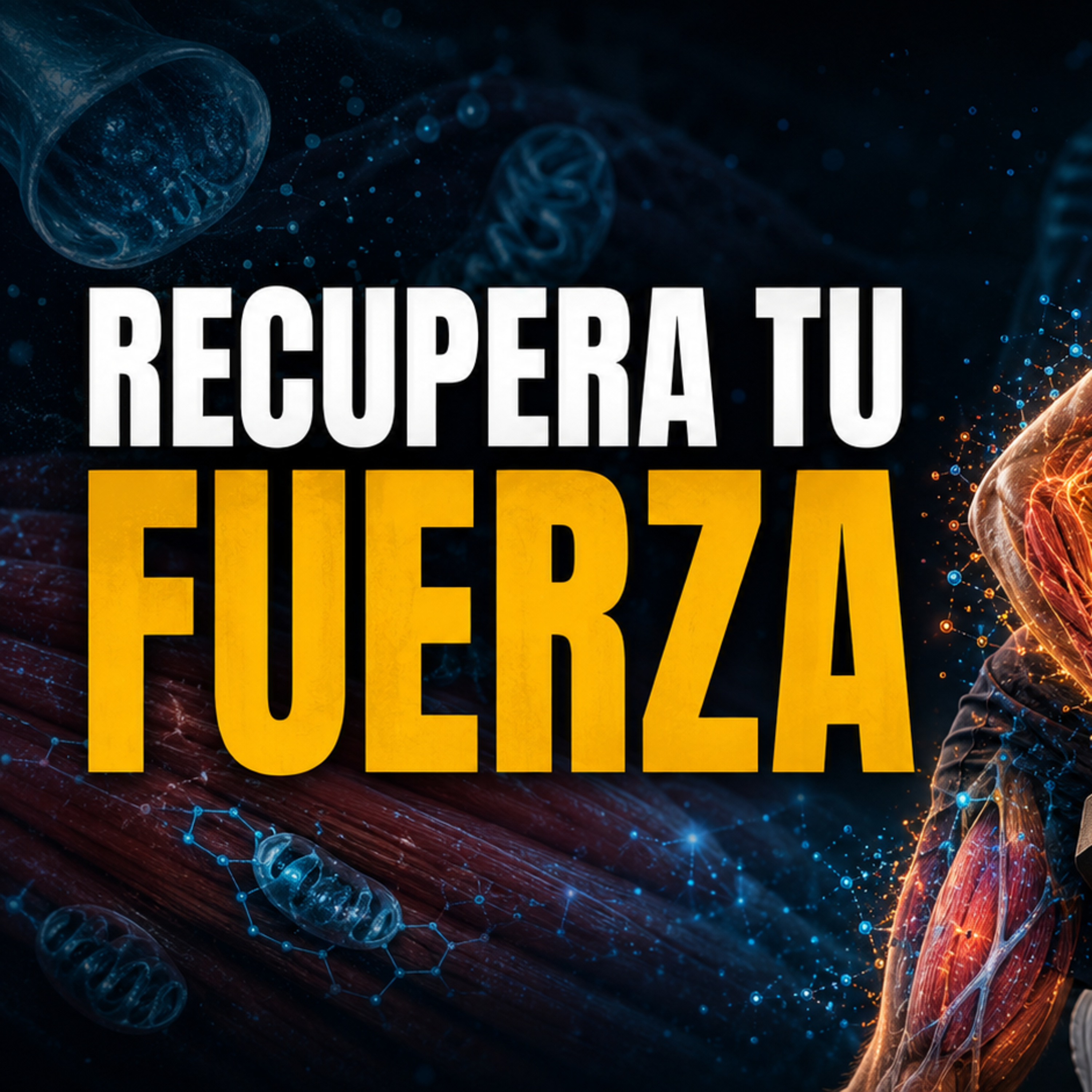 Portada del episodio «Cómo Frenar la Sarcopenia y Recuperar Músculo | Fuerza y Longevidad» del podcast Secretos del Cuerpo