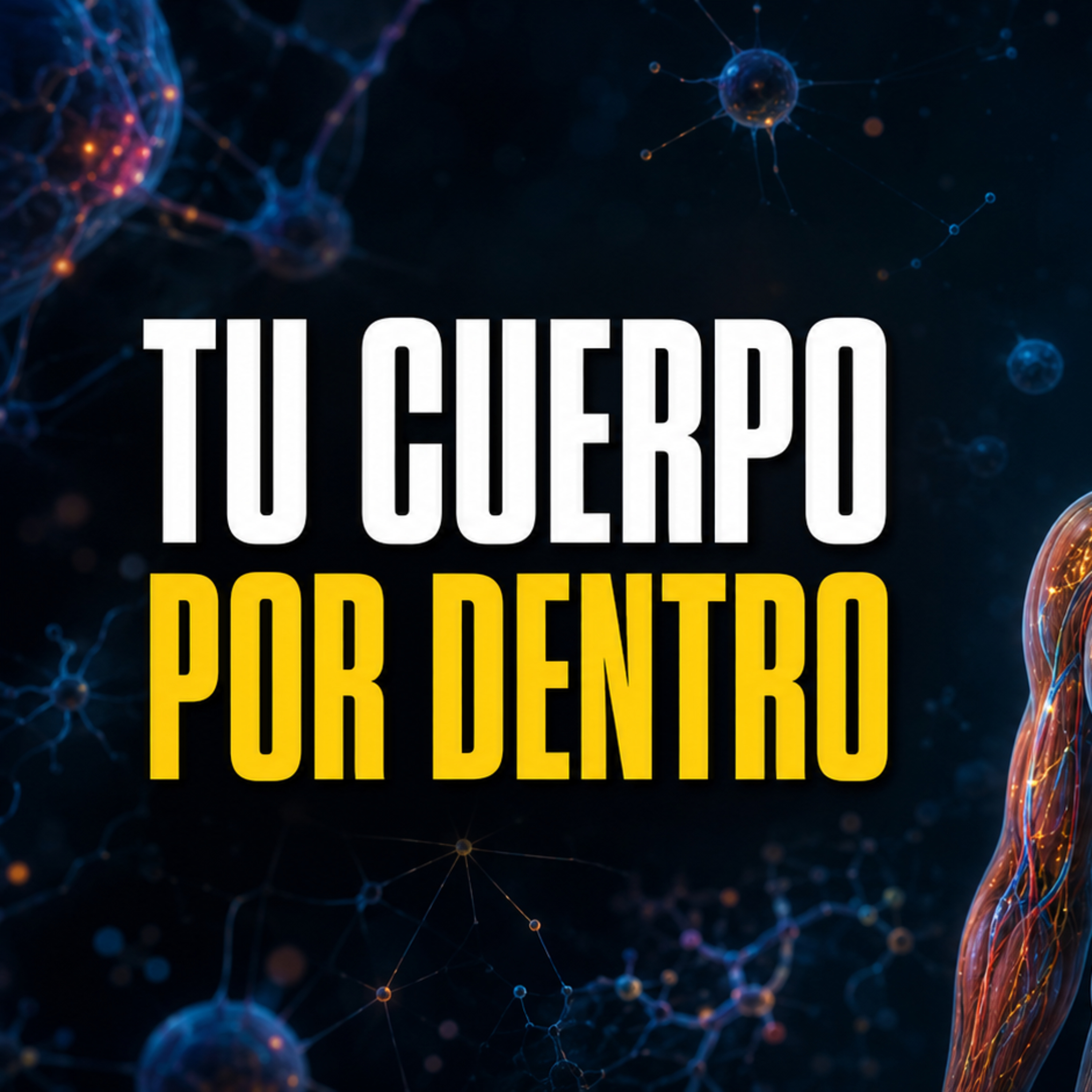 Portada del episodio «Cómo Funciona el Cuerpo Humano | Manual de Biología y Anatomía» del podcast Secretos del Cuerpo