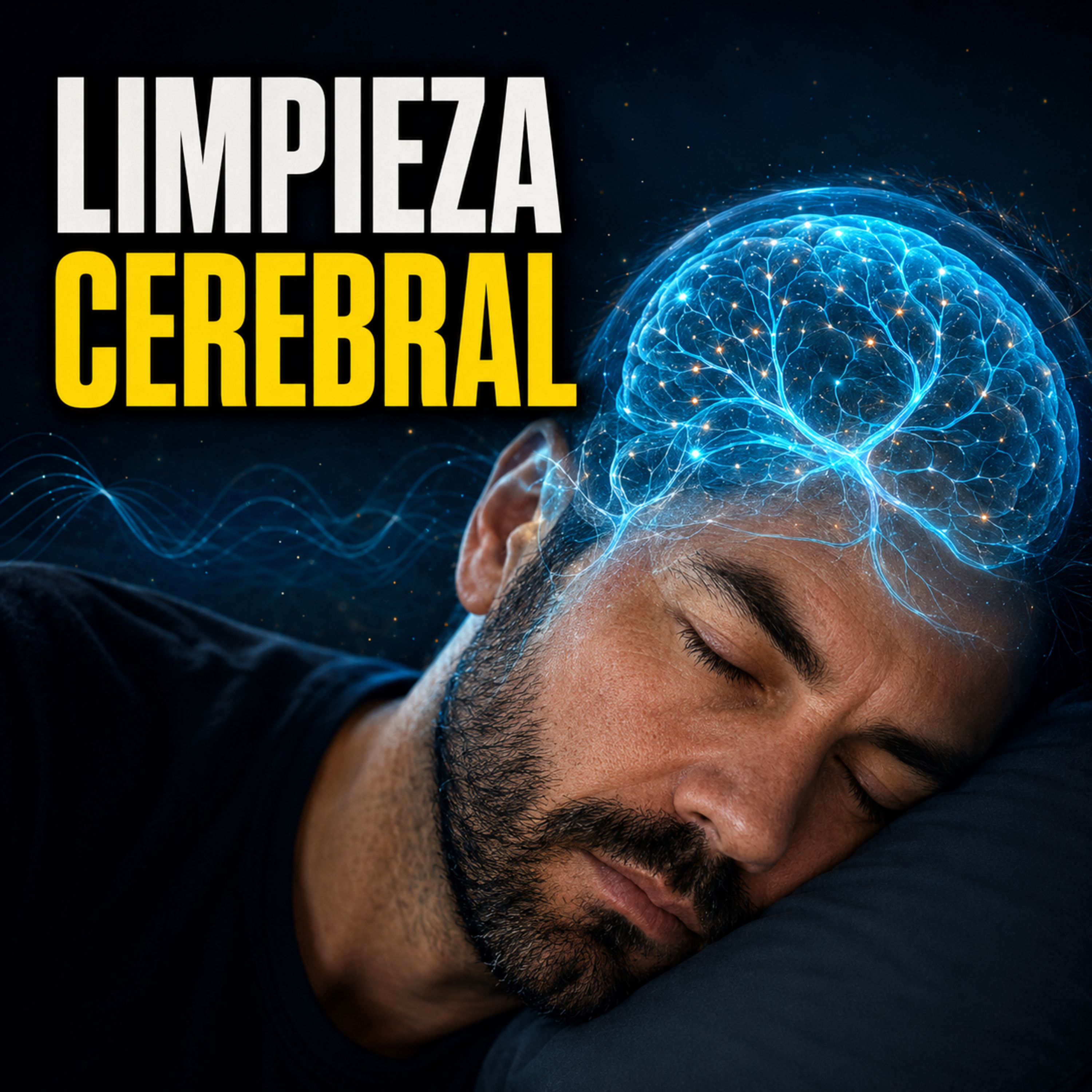 Portada del episodio «Tu Cerebro se Limpia Mientras Duermes | Sistema Glinfático y Claridad Mental» del podcast Secretos del Cuerpo