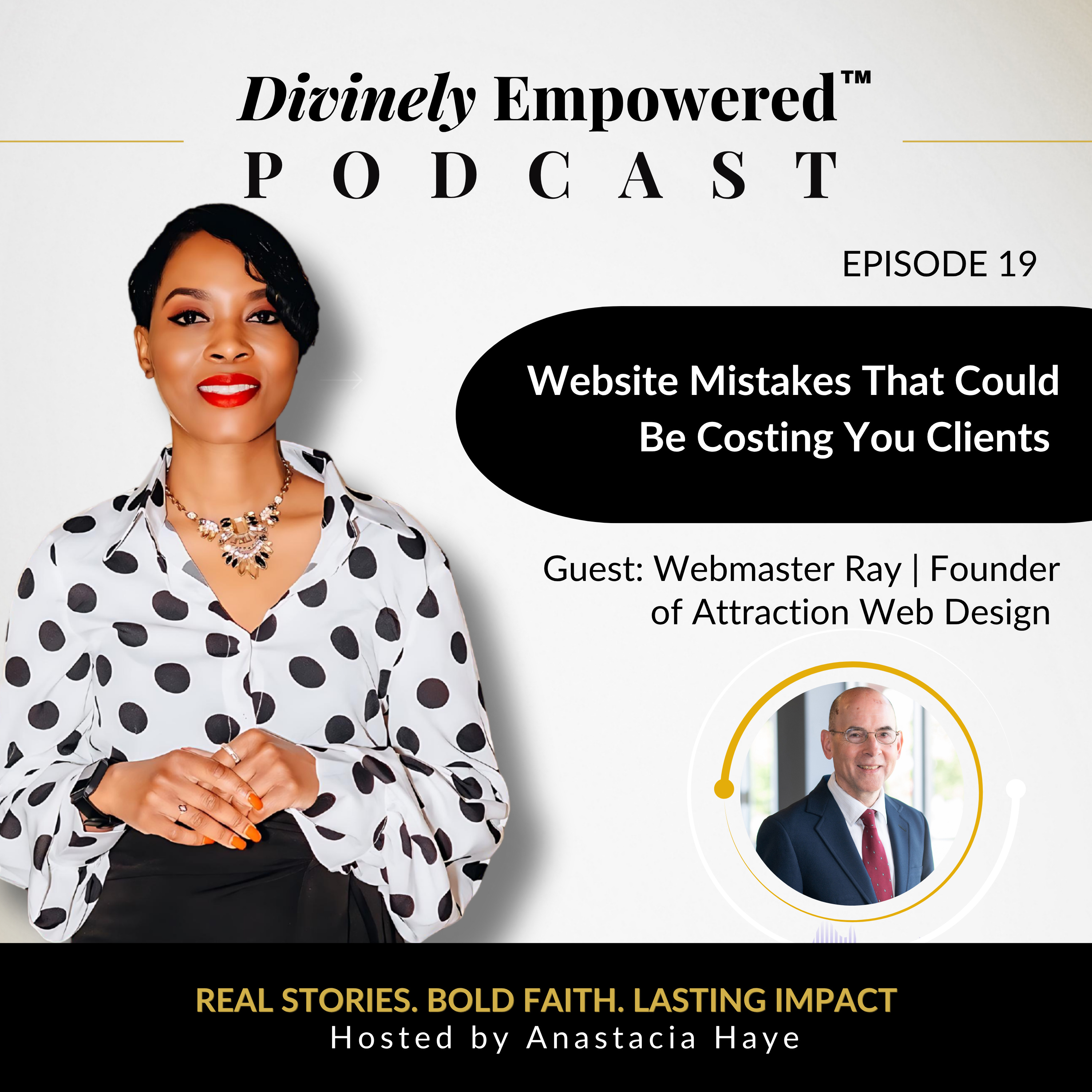 Episode 19: Website Mistakes That Could Be Costing You Clients | With Webmaster Ray episode artwork