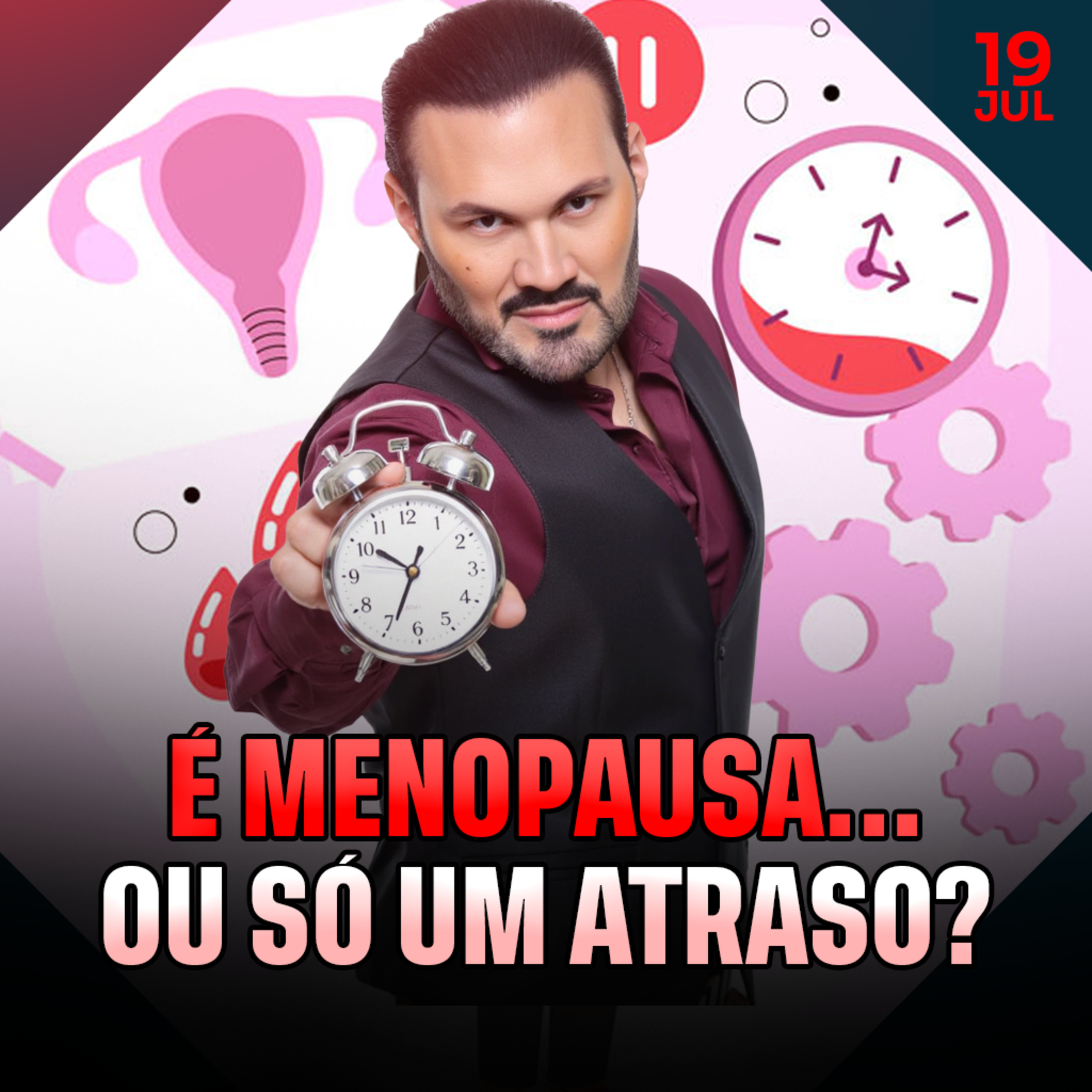 Parei de menstruar... e agora? Já tô na menopausa? episode artwork