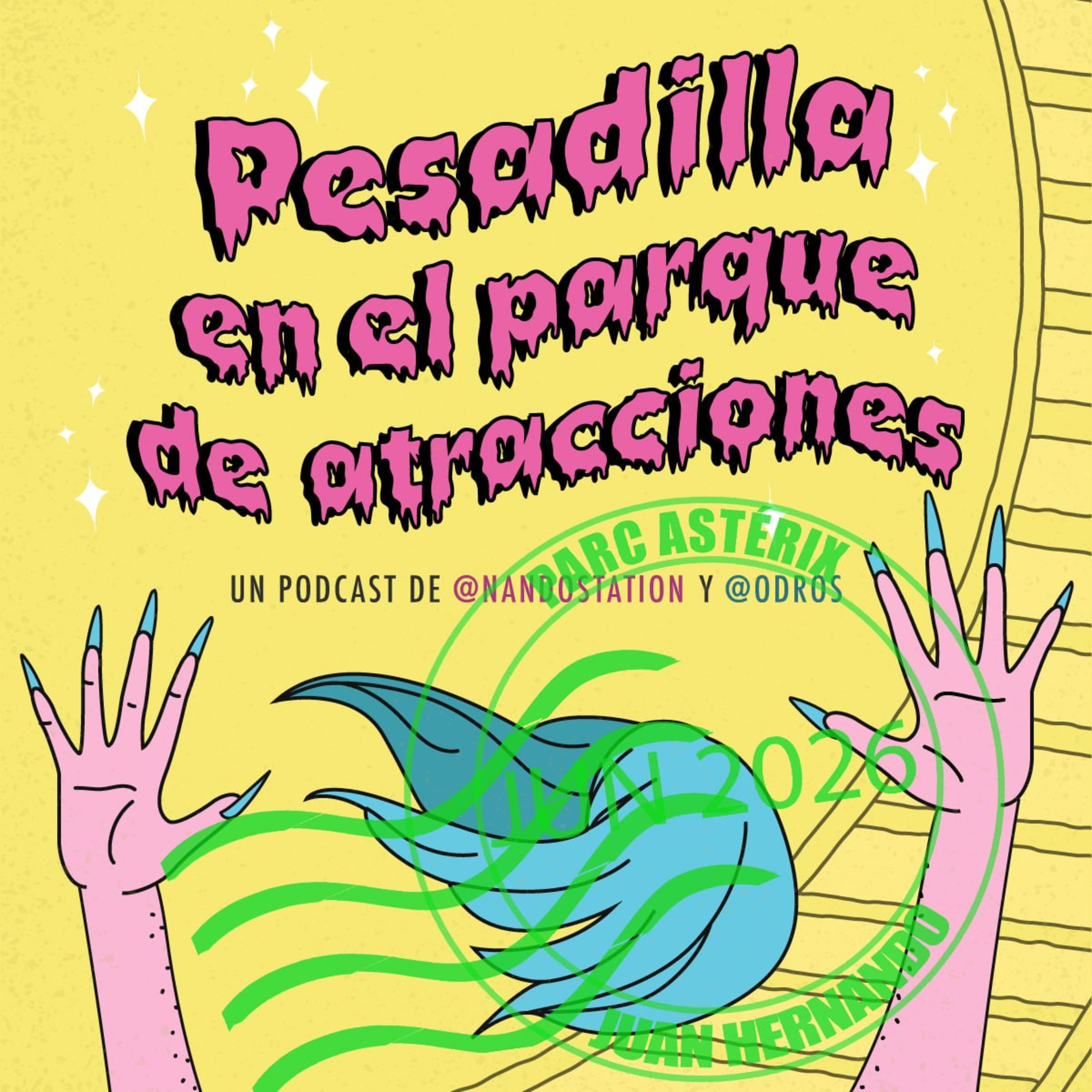 #44 PARC ASTÉRIX [con JUAN HERNANDO “TEENAGE”] - La aldea gala que resiste a Disneyland Paris episode artwork