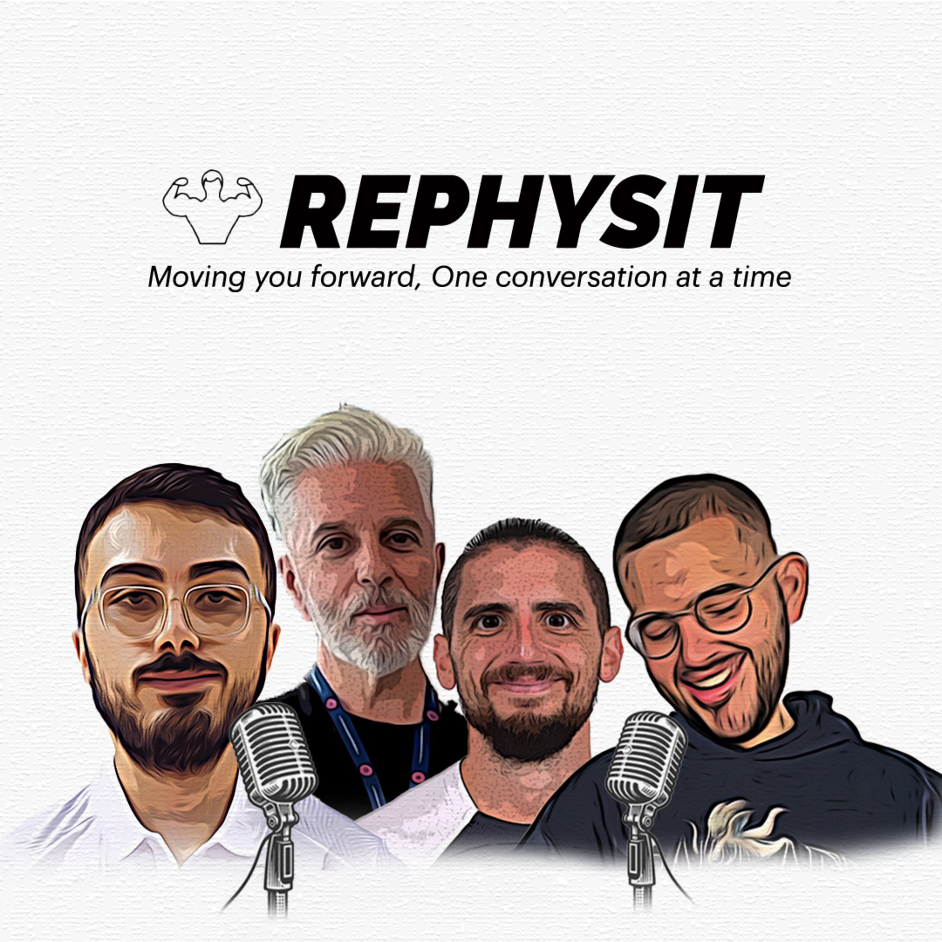 HAMSTRINGS INJURIES RTP CRITERIA w/ PAOLO PERNA & AFXENTIOS KEKELEKIS | Rephysit Poscast #50 episode artwork