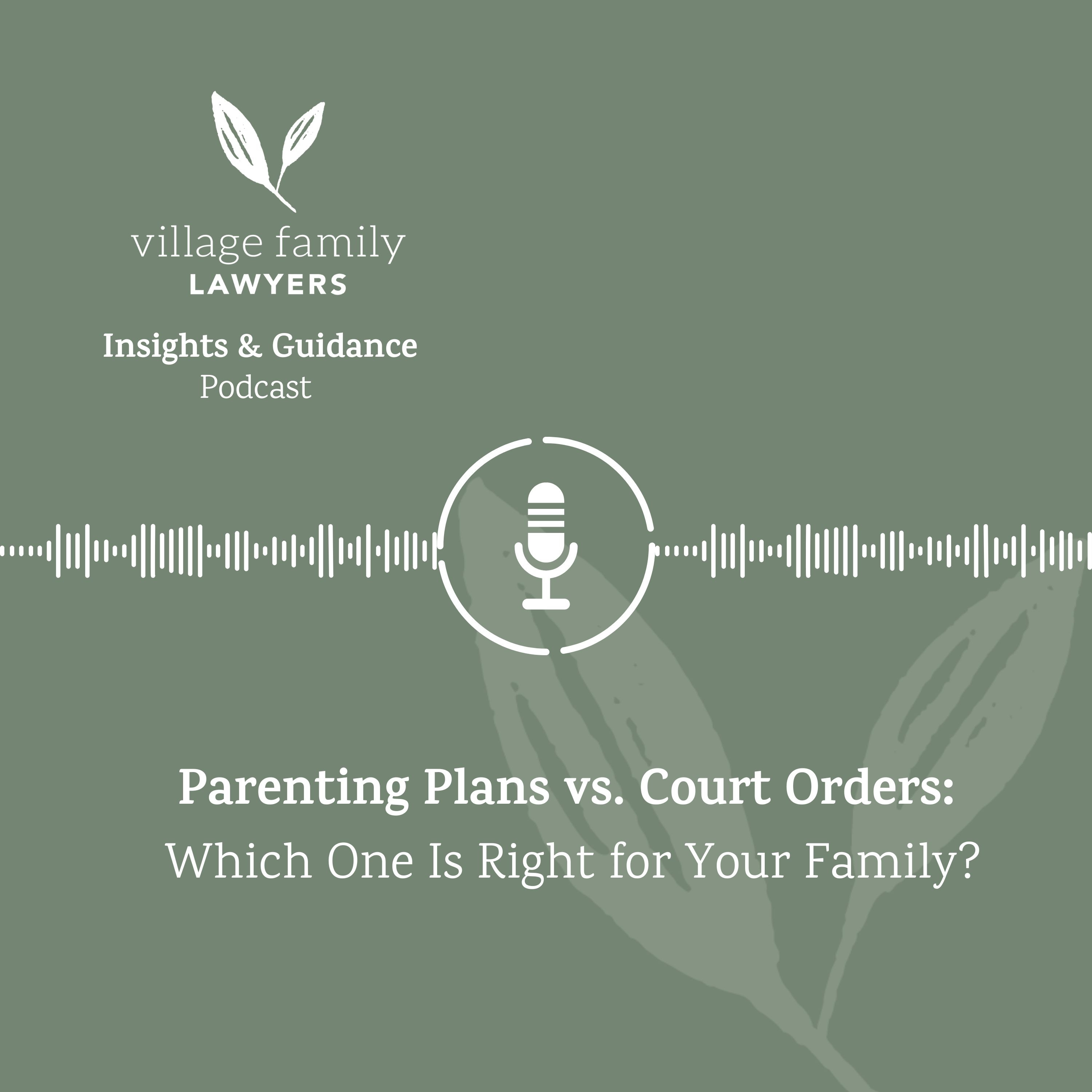 Parenting Plans vs. Court Orders: Which One Is Right for Your Family? episode artwork