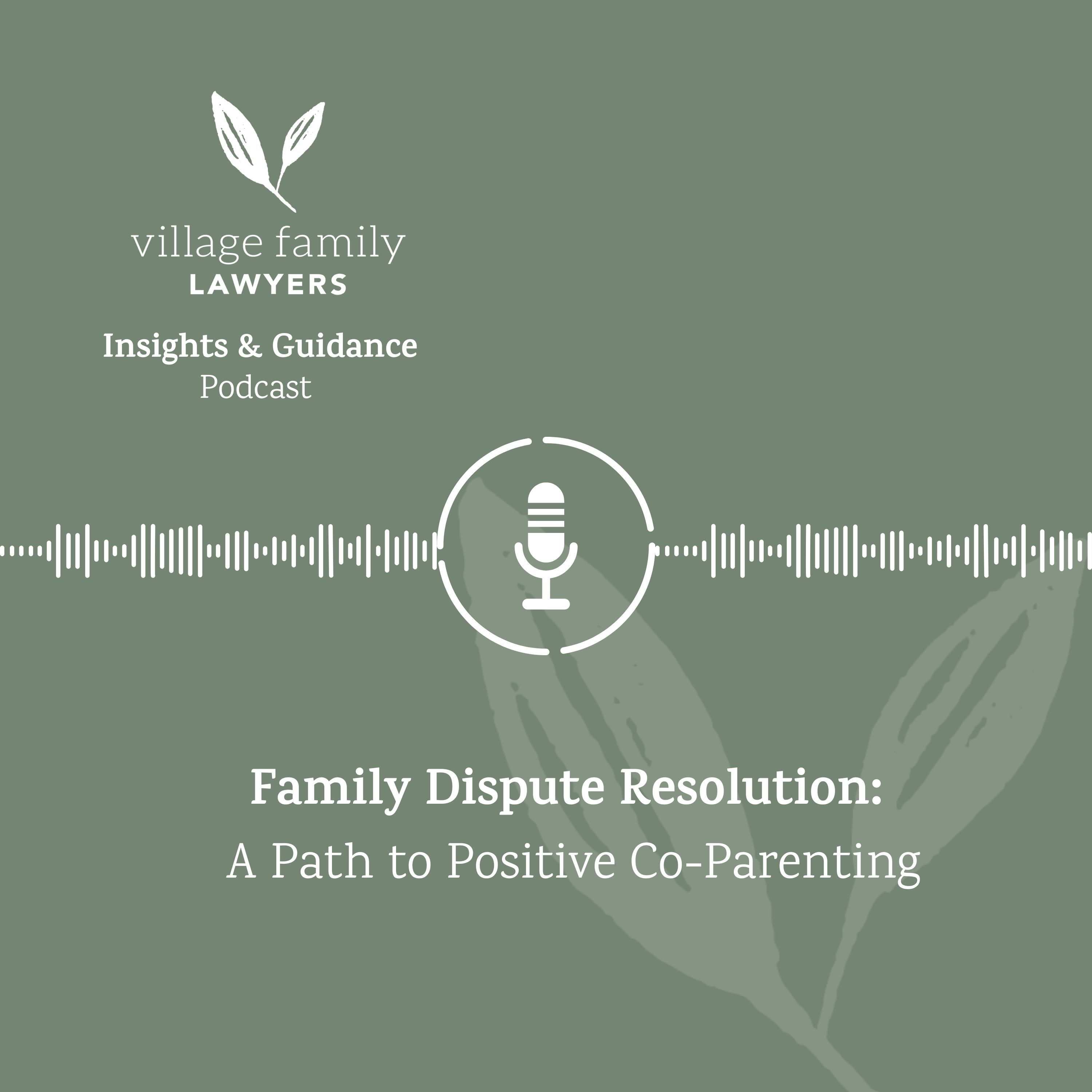 Family Dispute Resolution: A Path to Positive Co-Parenting episode artwork