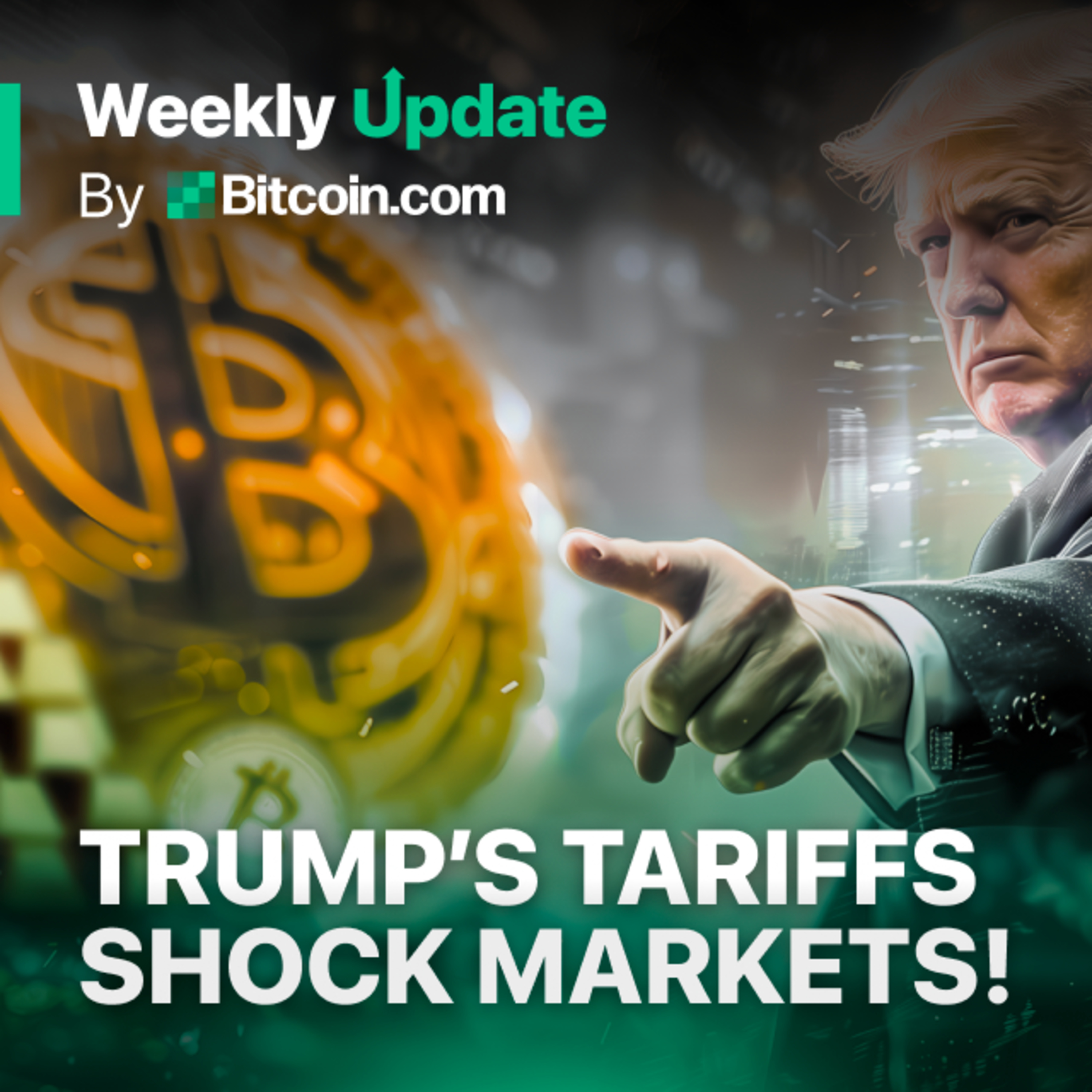 Trump’s Tariffs Crash Markets & Wall Street Goes Crypto | Bitcoin.com Weekly Update thumbnail