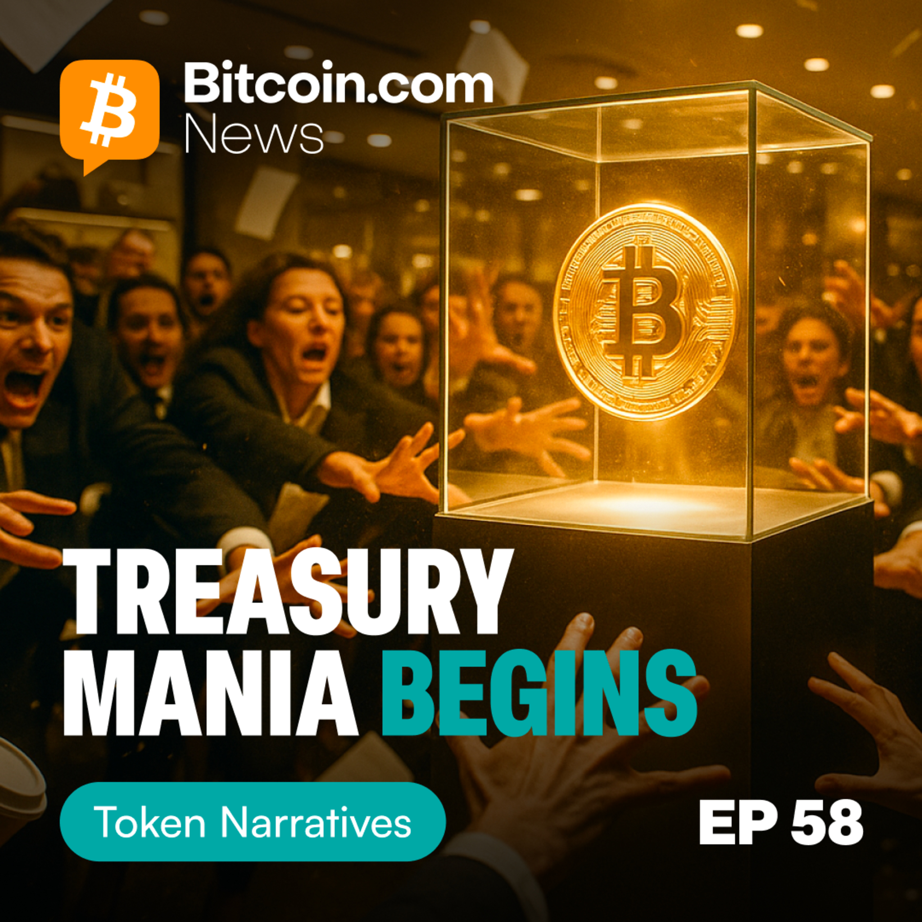 Bitcoin Froth Begins: Corporate Treasuries, Altcoin Denial, and the Next Crypto Boom | Token Narratives Ep. 58 thumbnail