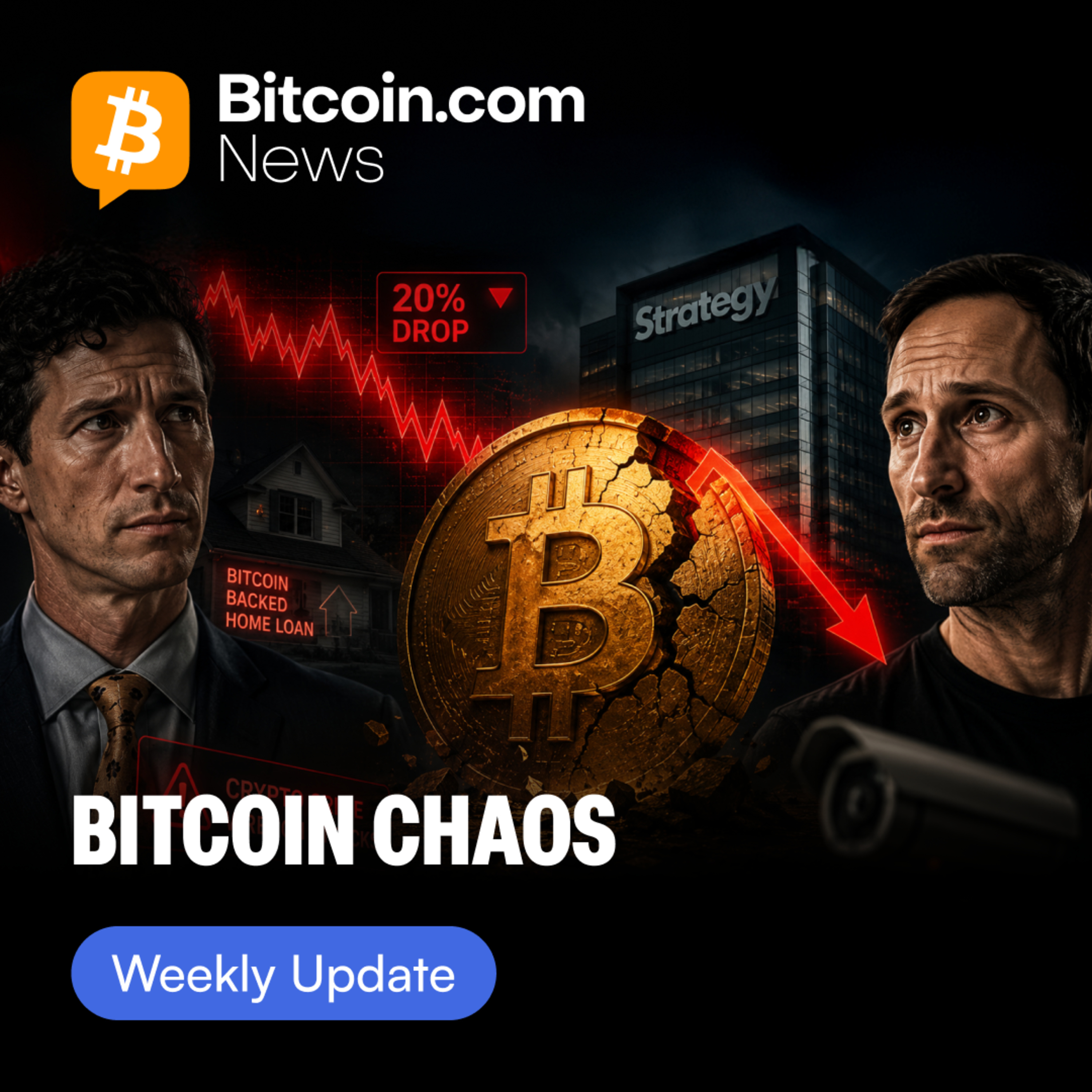 Bitcoin’s 20% Crash, Strategy Panic, and the New Crypto Security Threat episode artwork