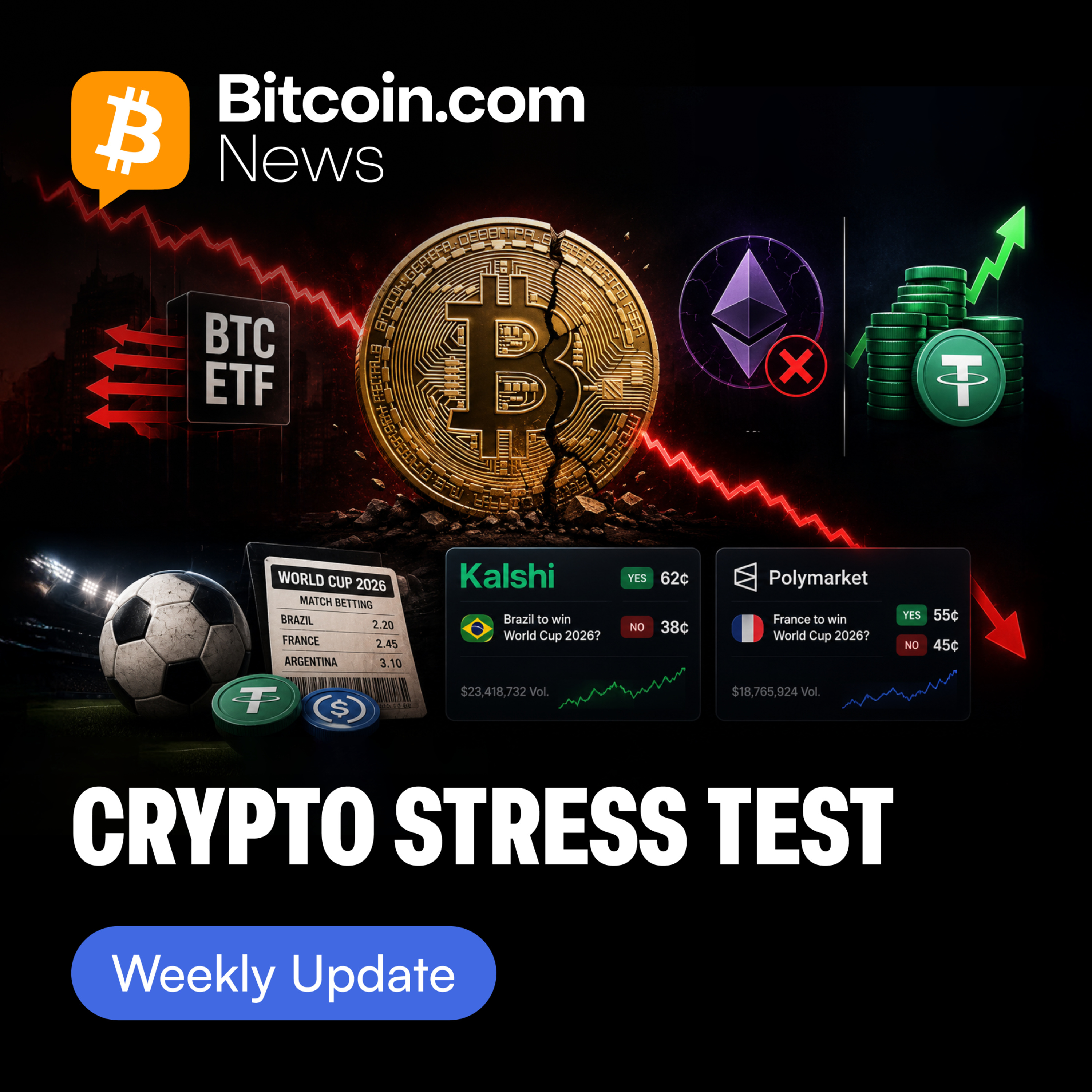 Bitcoin Bear Market, ETH Cuts and World Cup Crypto Betting