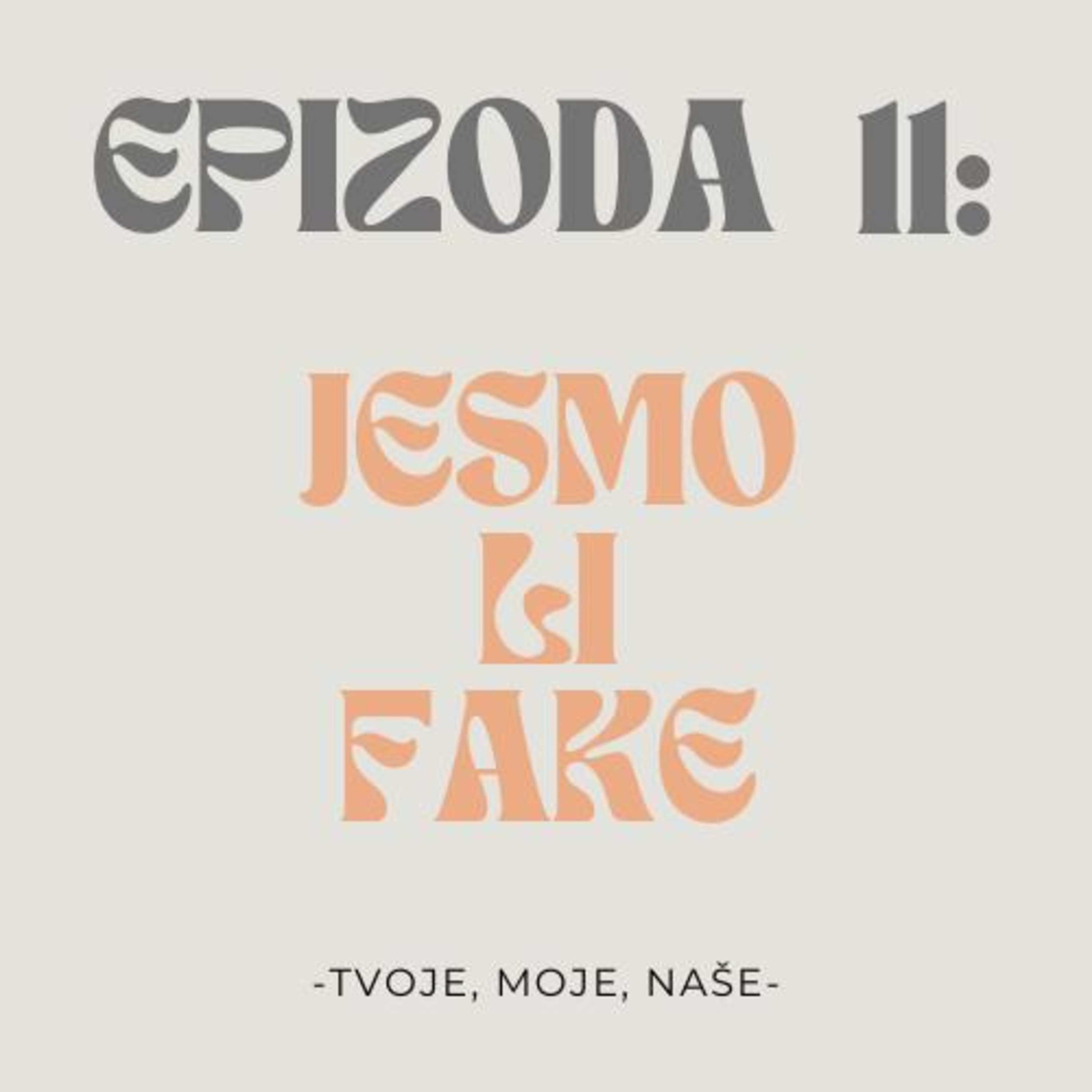 Ep. 11 - Jesmo li fake? episode artwork